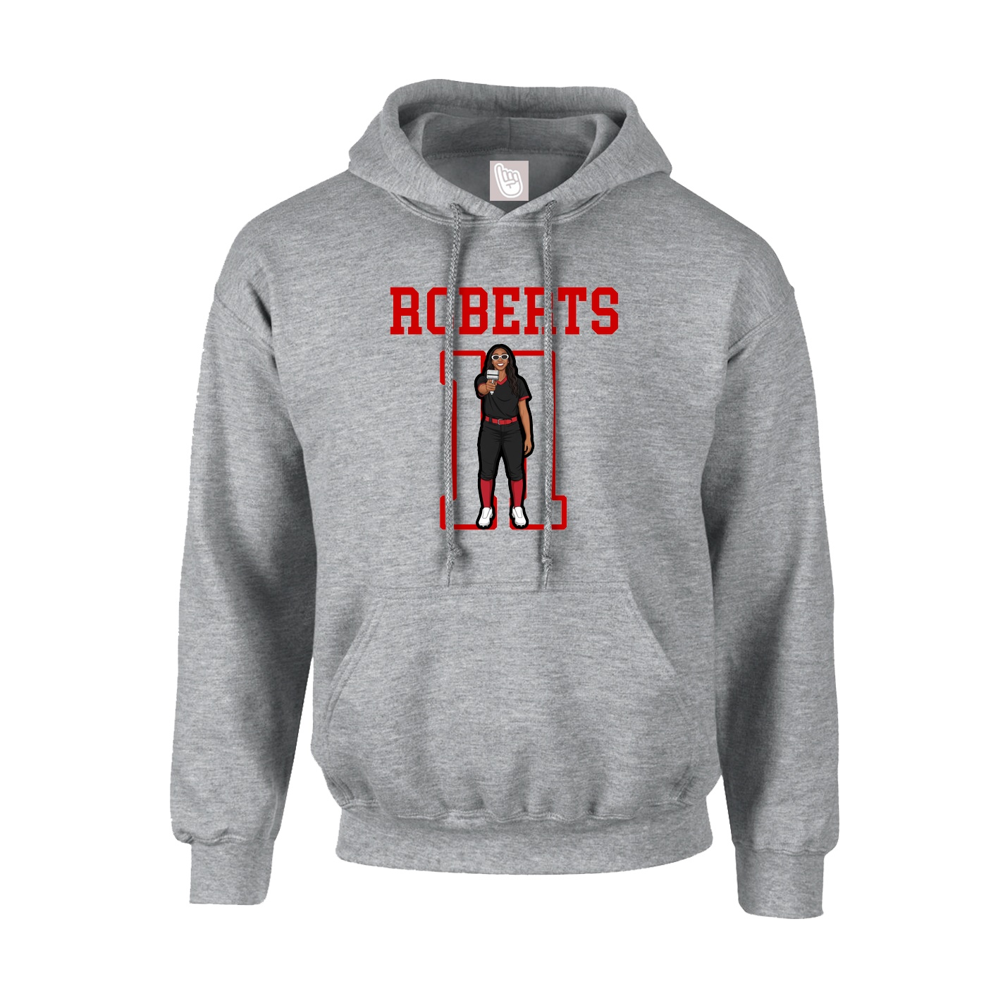 Youth Hoodie — Shirsey in Grey