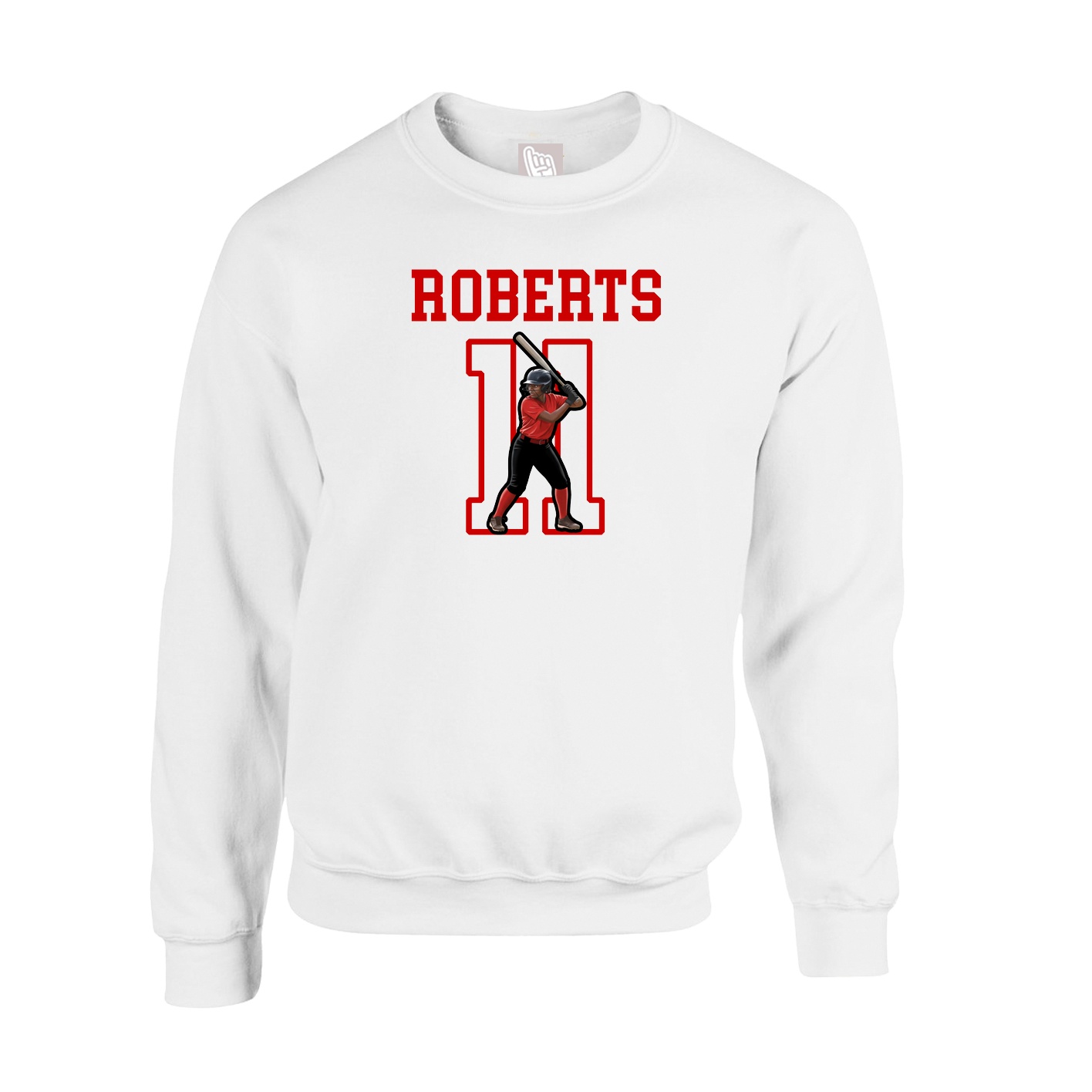 Fleece Crew — Shirsey in White