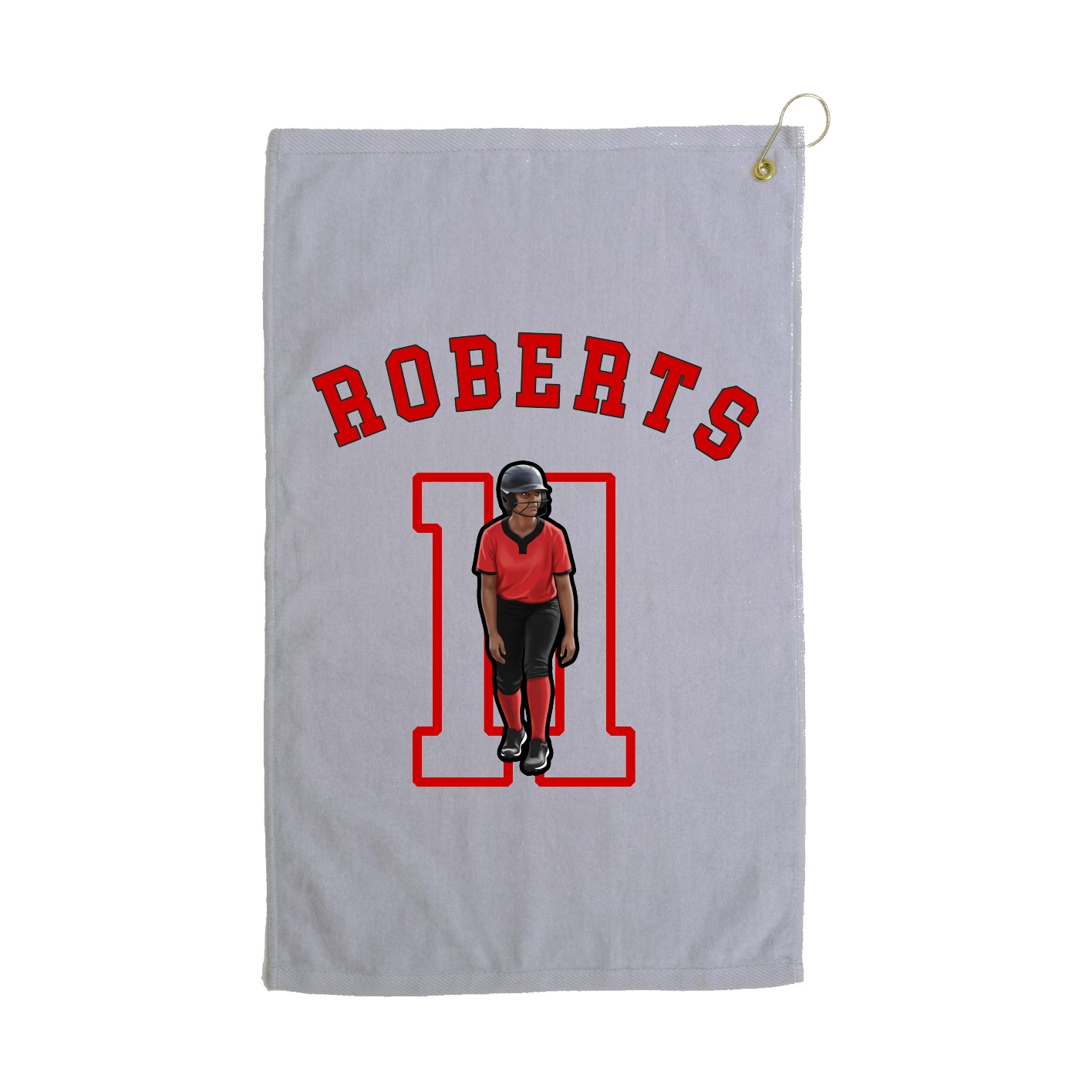 Golf Towel — Shirsey Arch in Grey