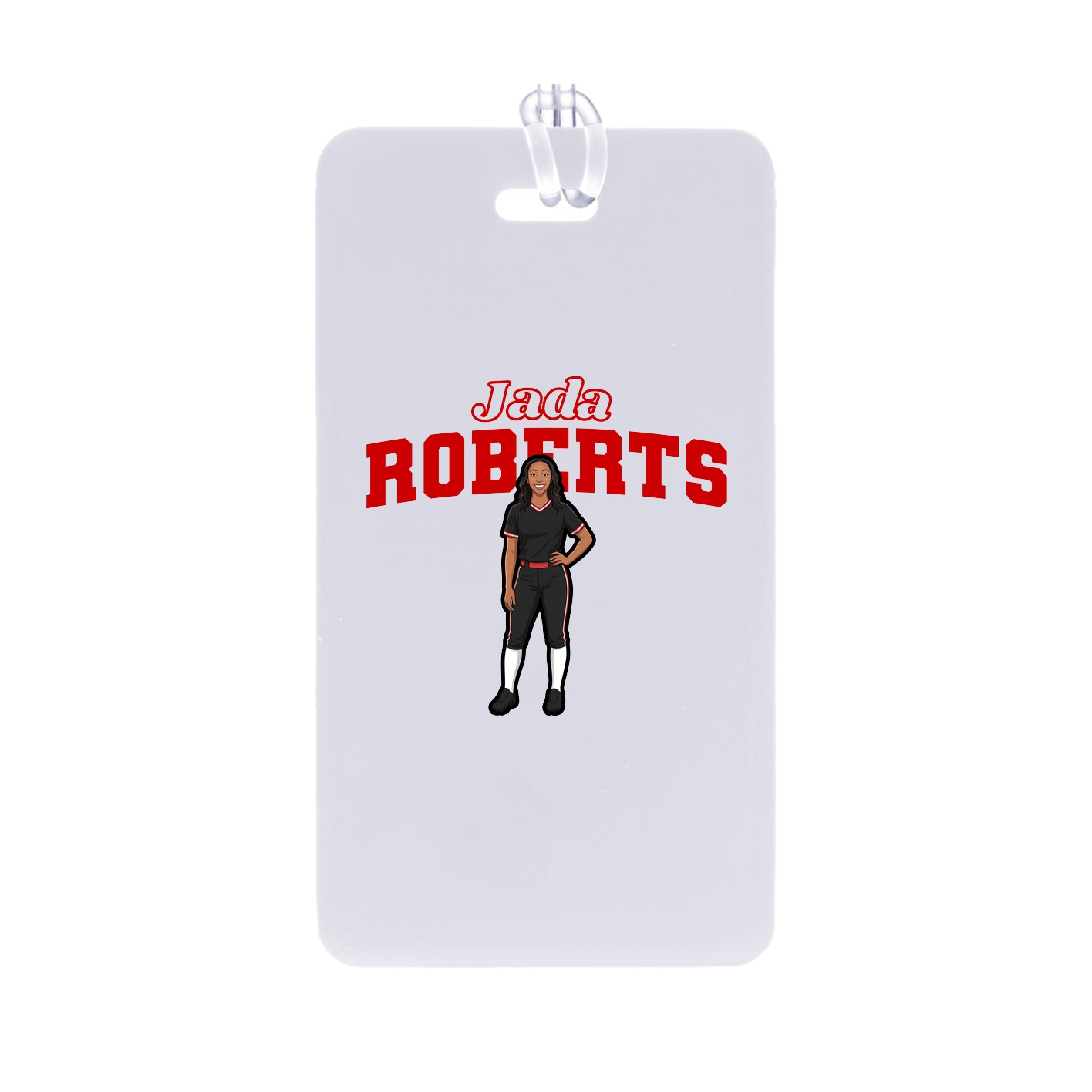 Bag Tag — Name Arch in Classic