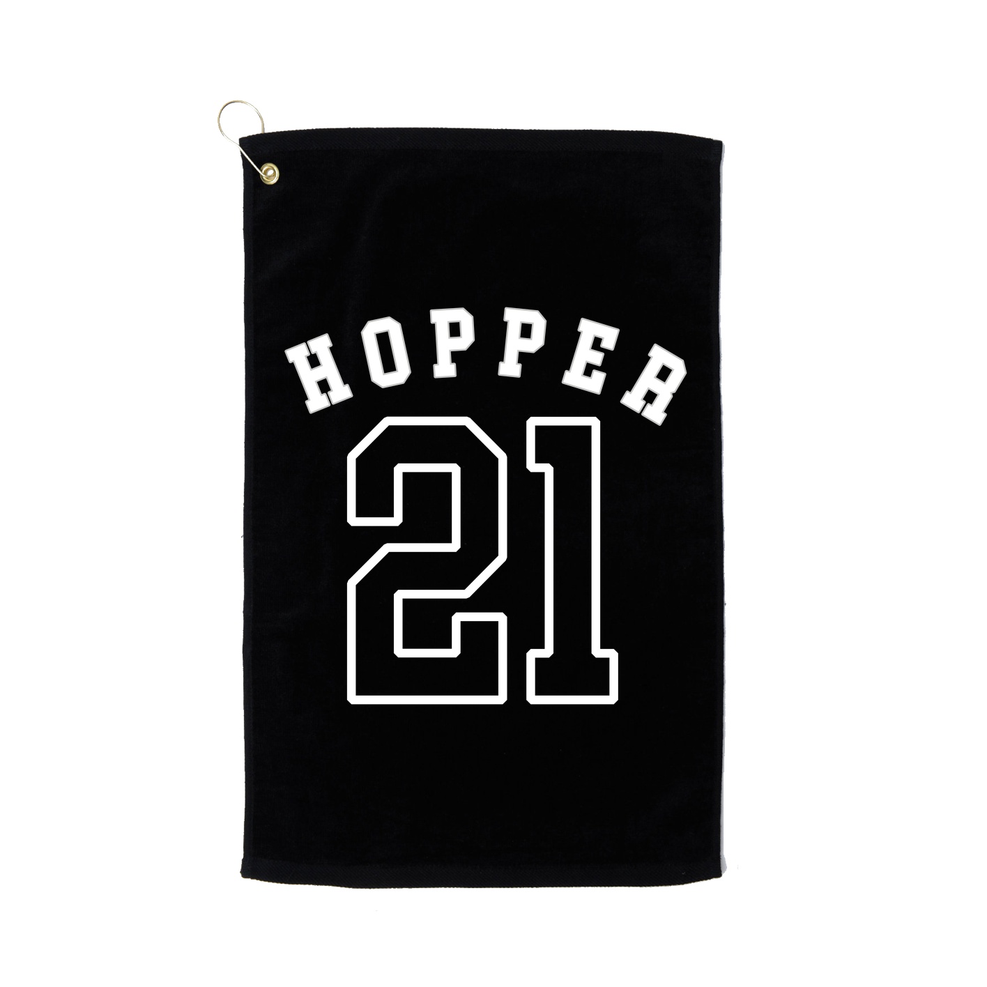Golf Towel — Shirsey Arch in Black