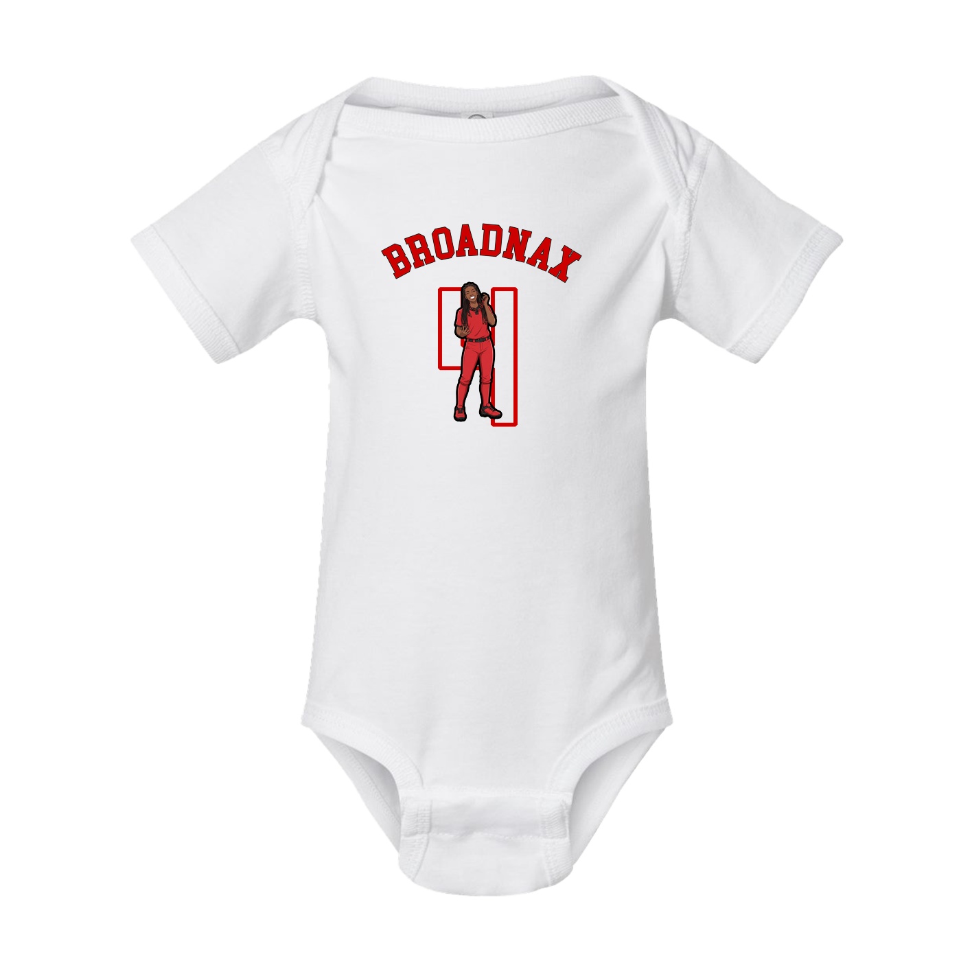 Baby Onesie — Shirsey Arch in White