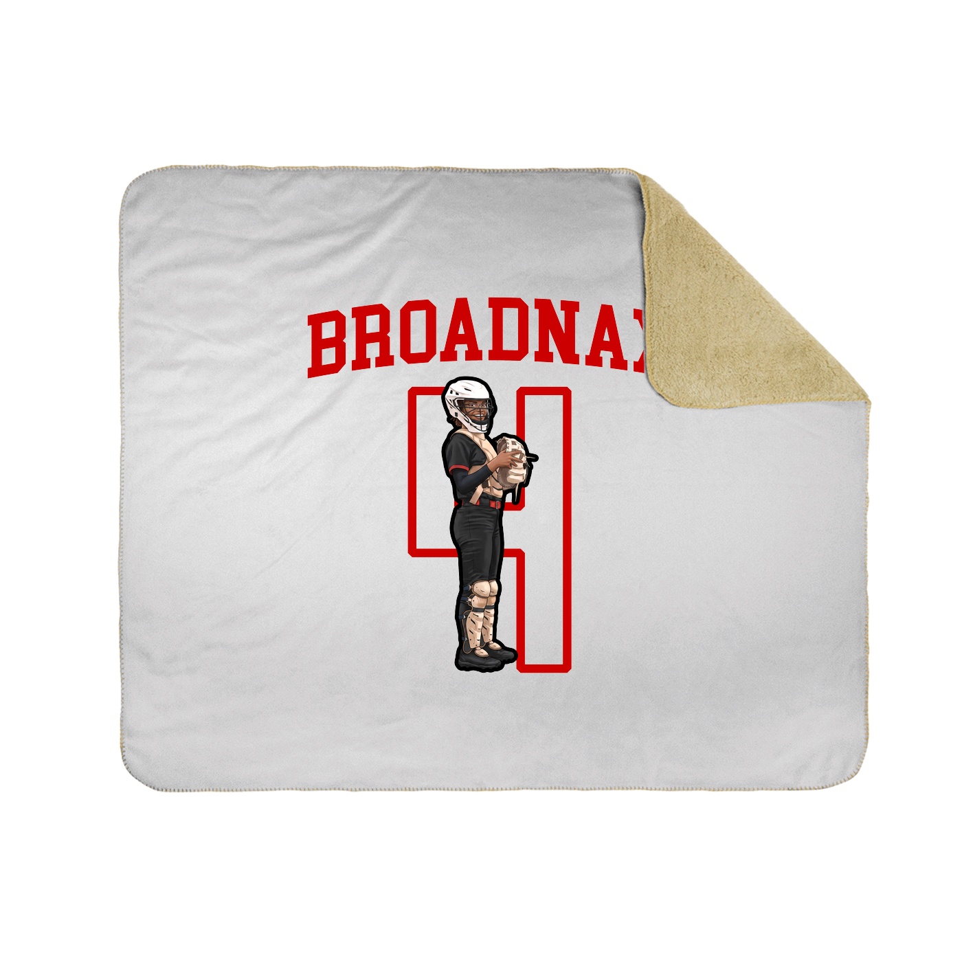 50x60 Sherpa Lined Throw Blanket