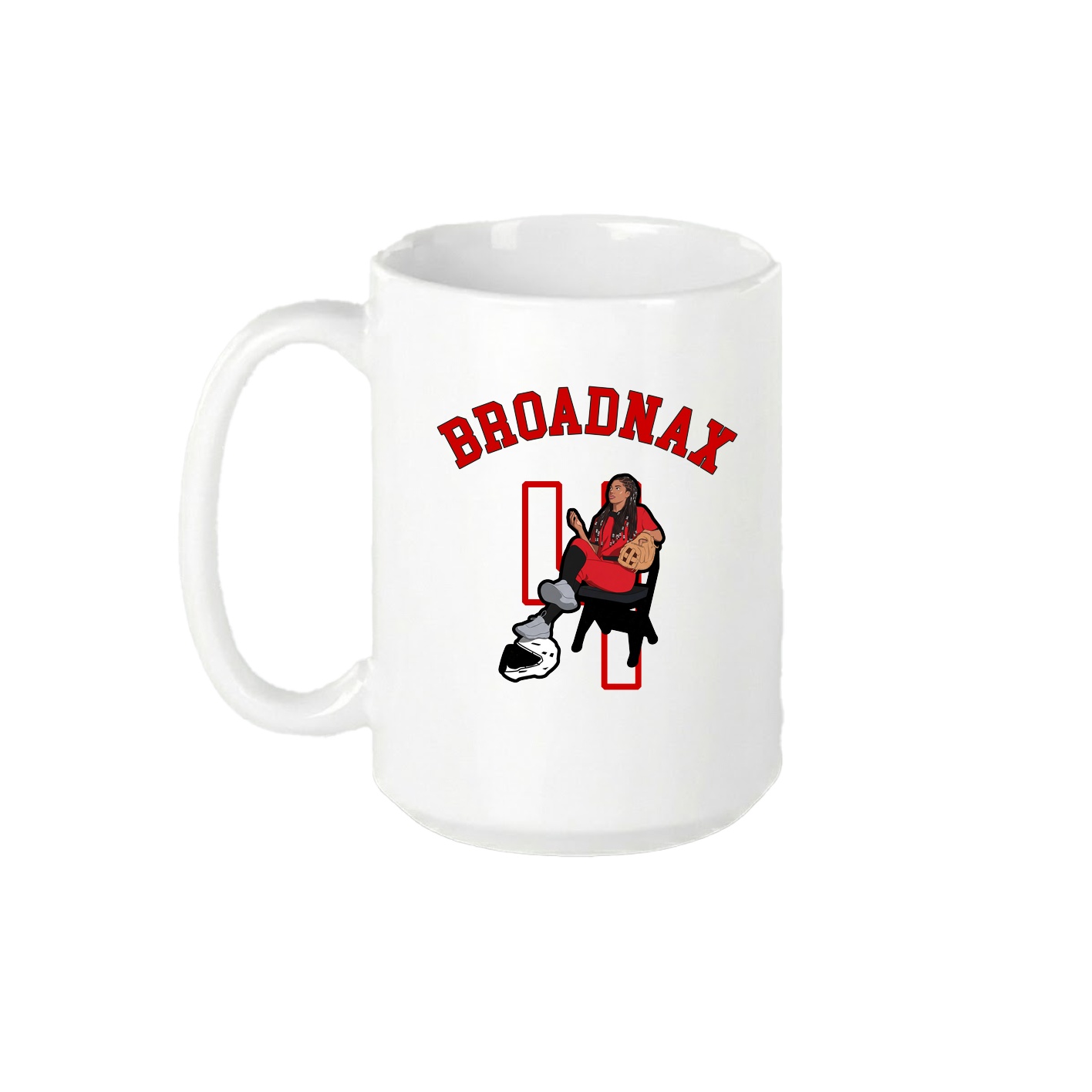 15oz Coffee Mug — Shirsey Arch in White