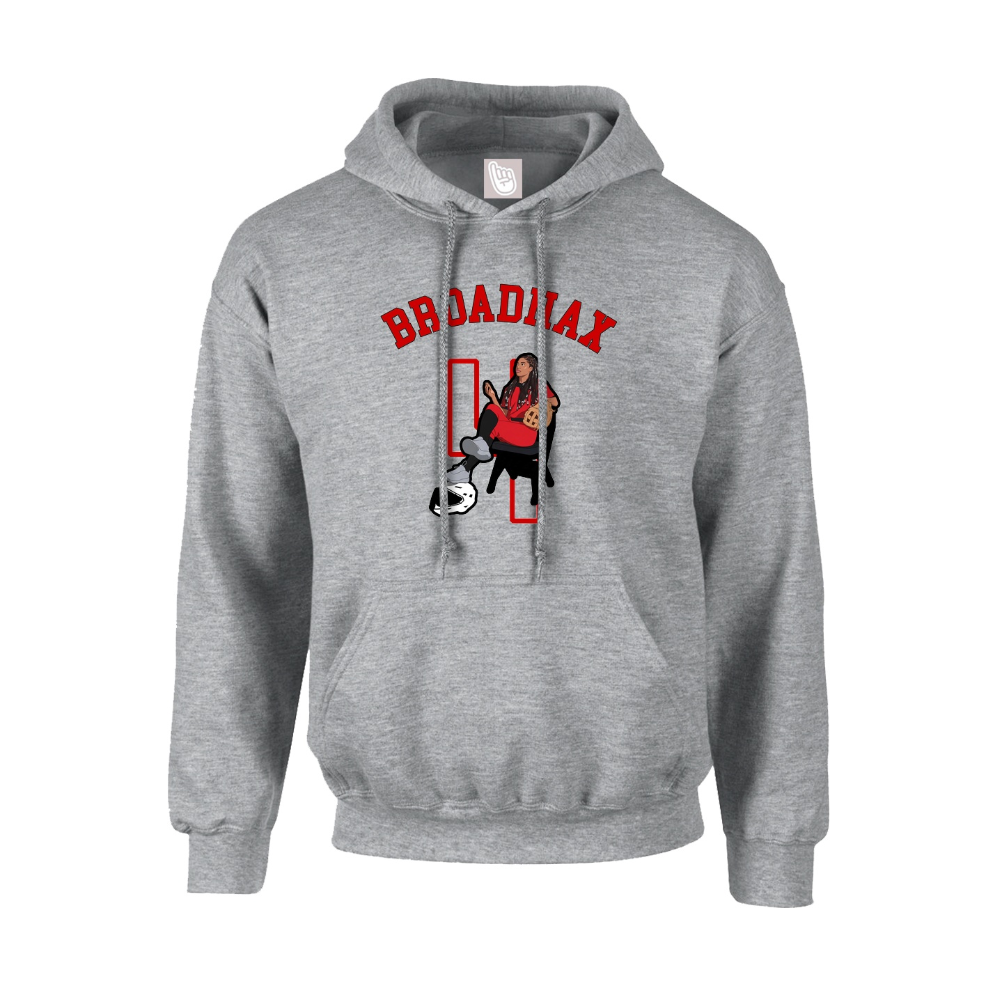 Youth Hoodie — Shirsey Arch in Grey