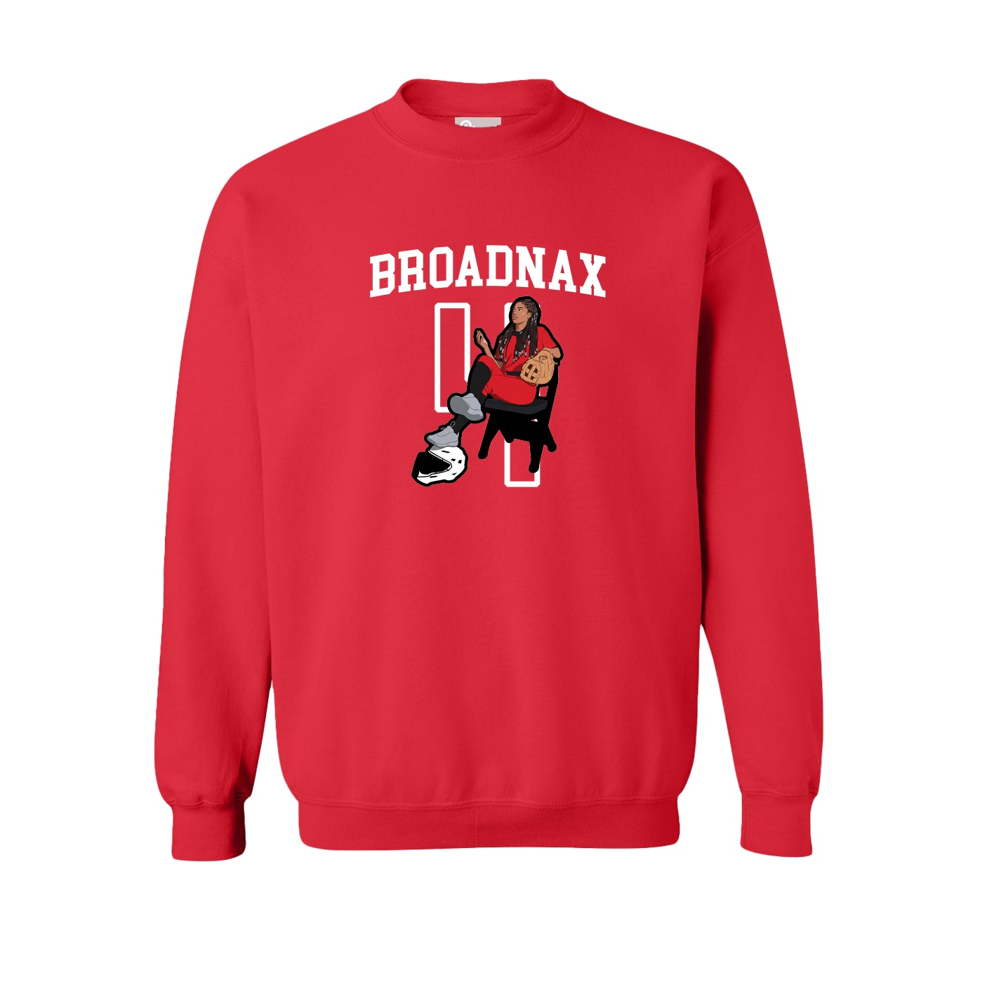 Fleece Crew — Shirsey in Red