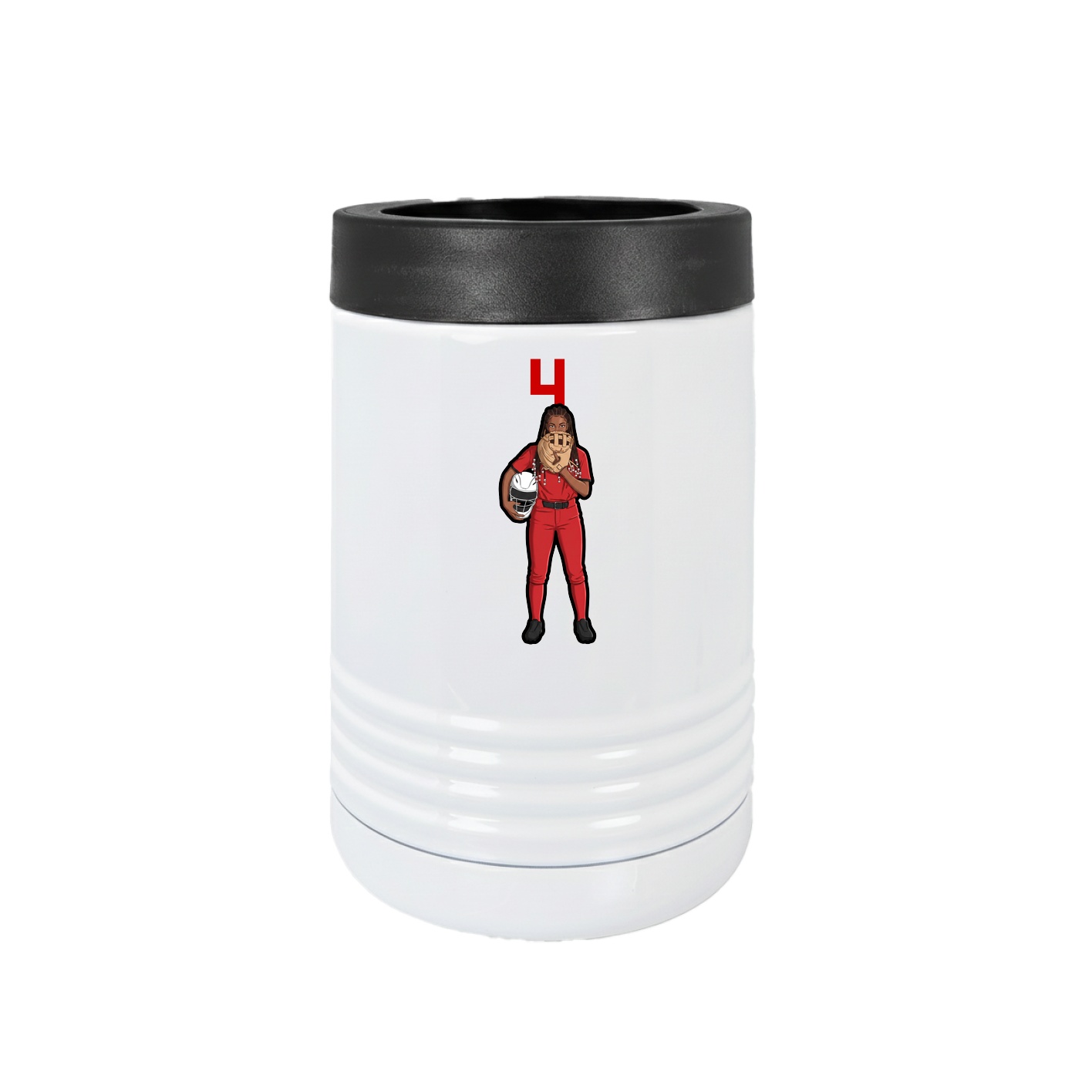 Beverage Holder — Number Top in White