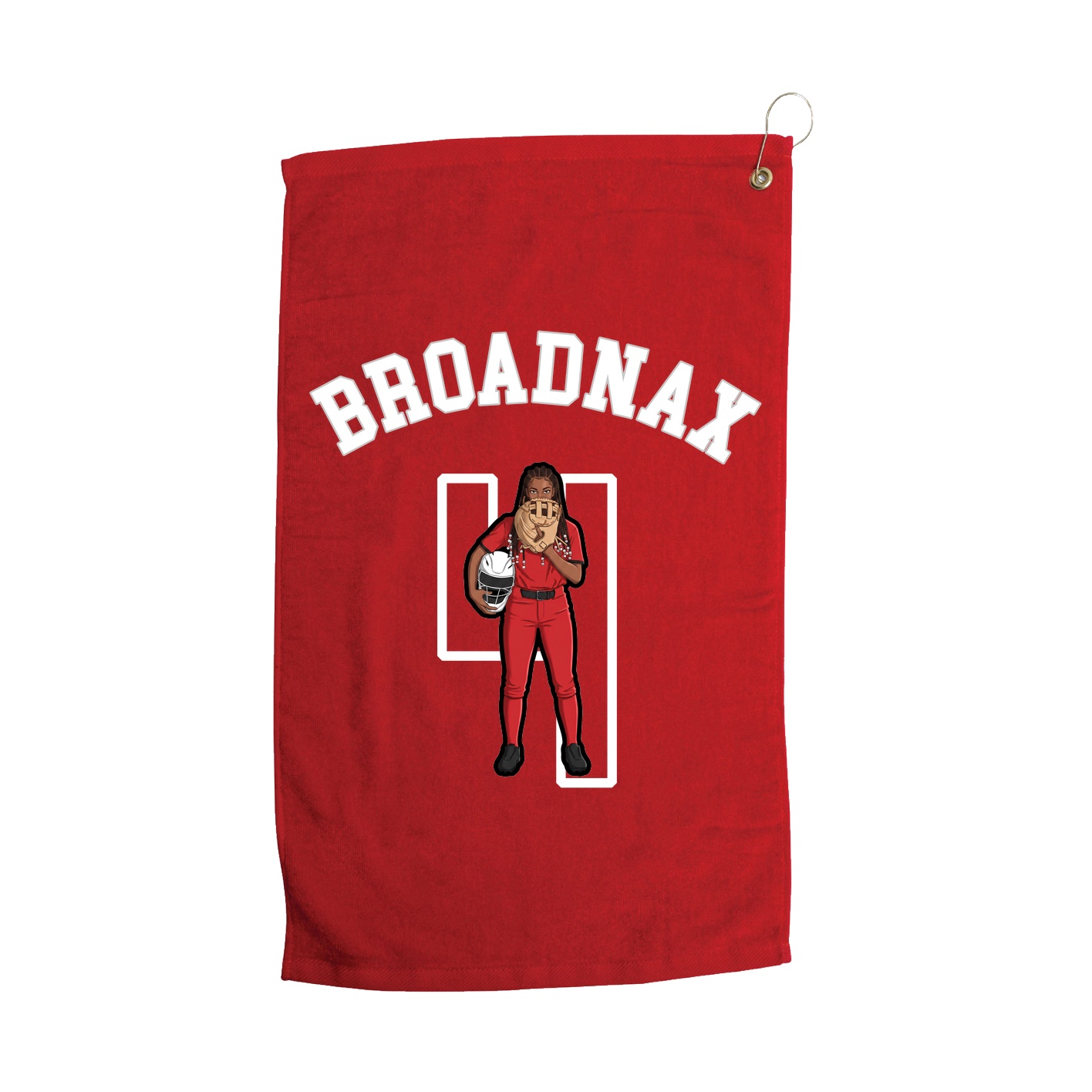 Golf Towel — Shirsey Arch in Red
