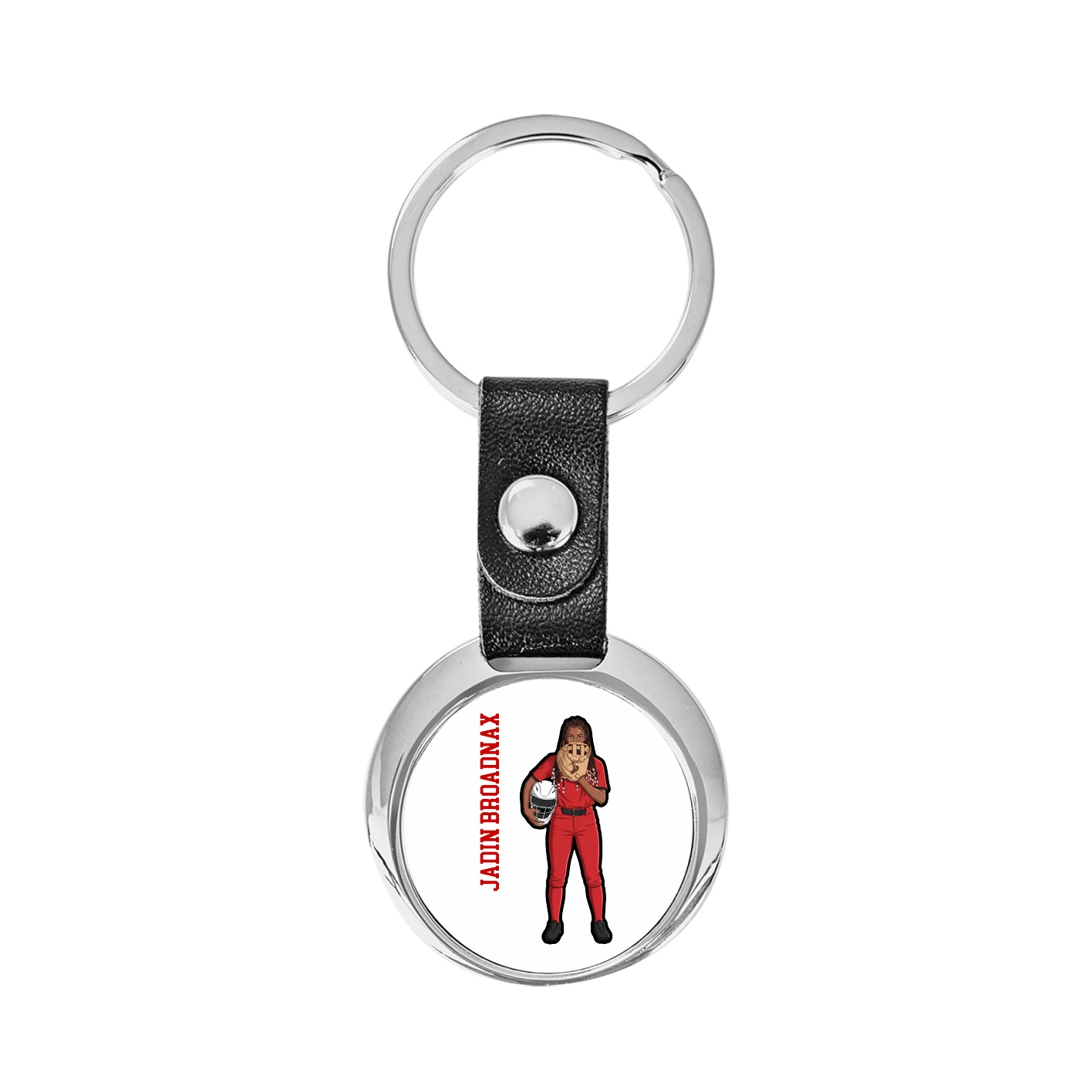 Key Chain — Name Vertical in Classic