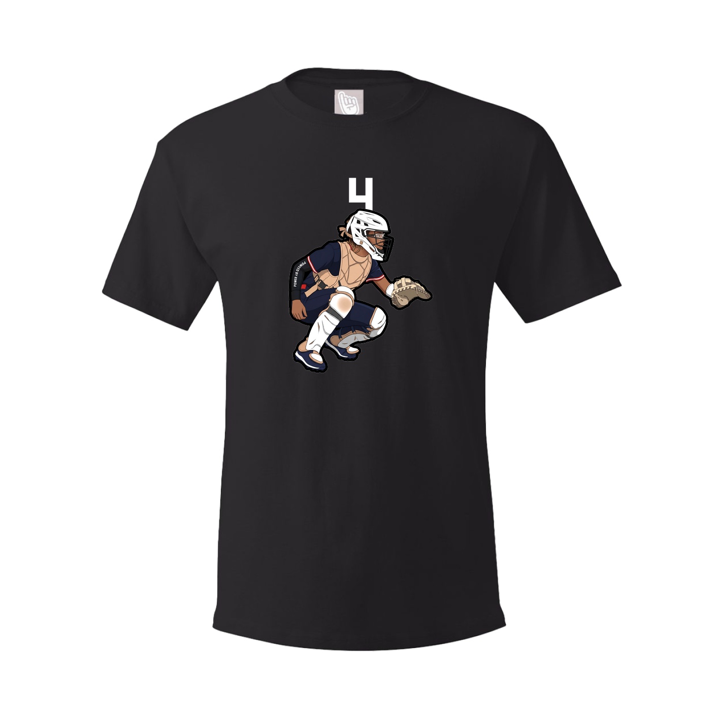 Tee — Number Top in Black