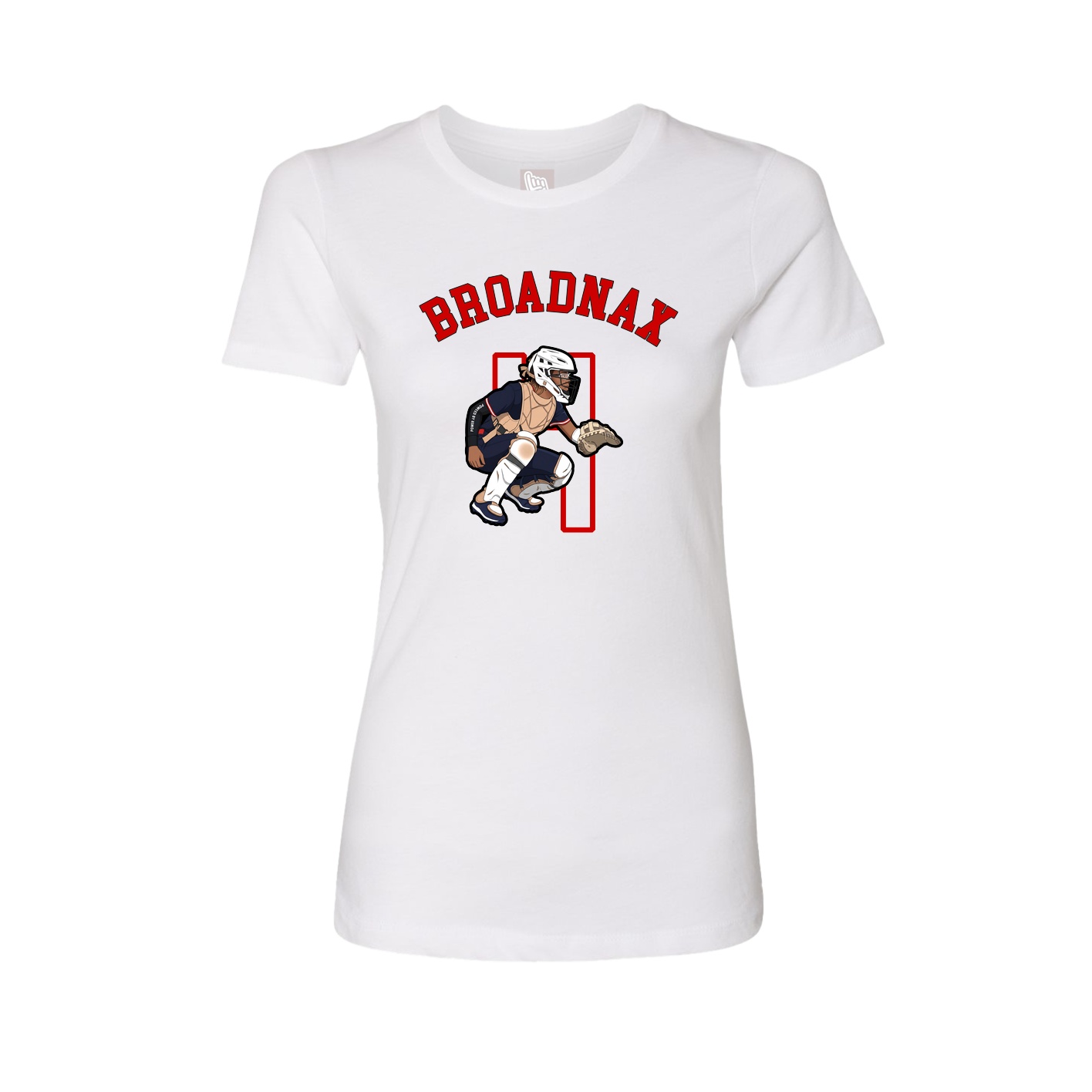Womens Tee — Shirsey Arch in White