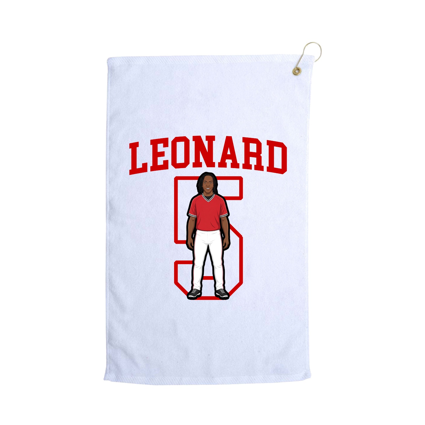 Golf Towel — Shirsey in White