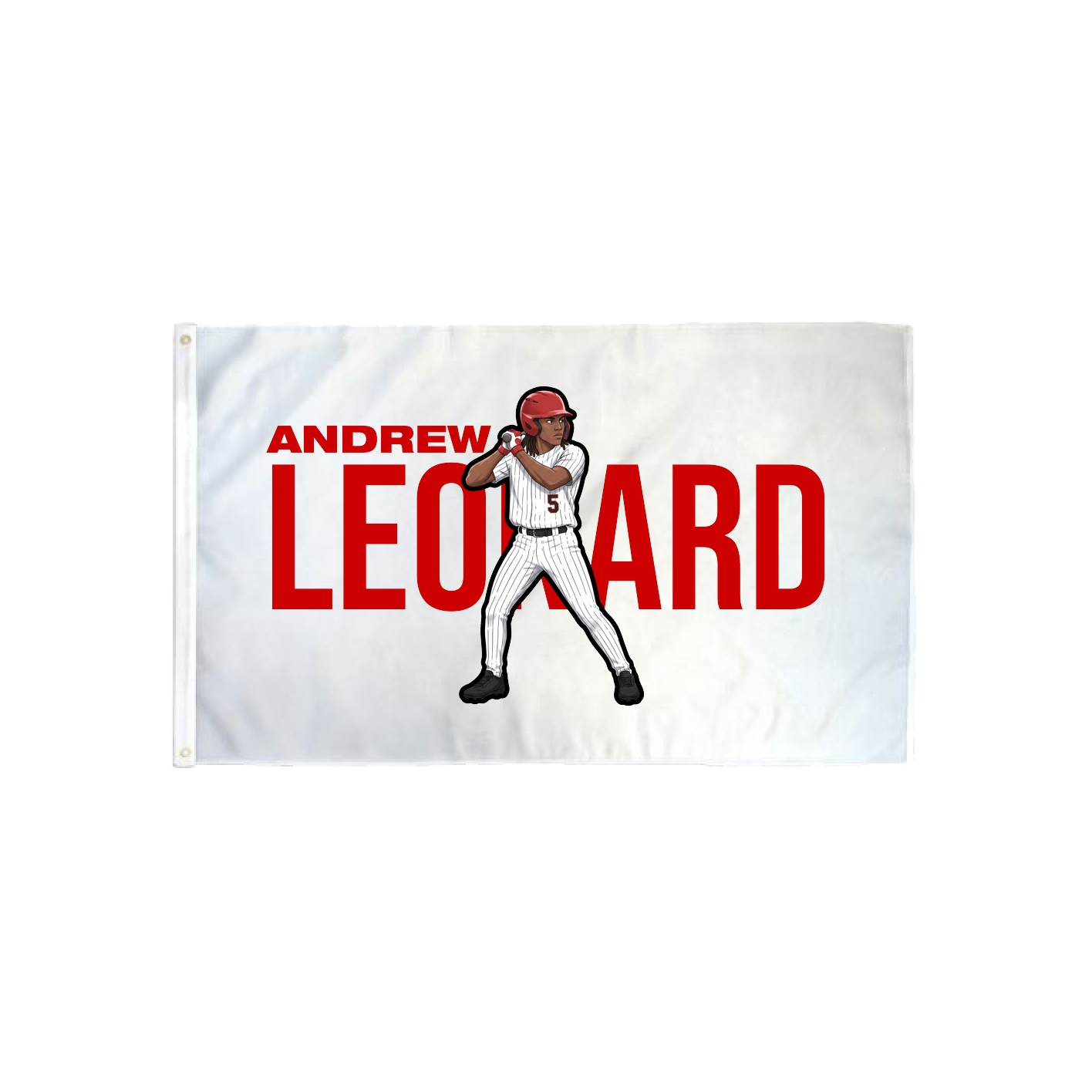 3x5 Flag — Player Name in Classic