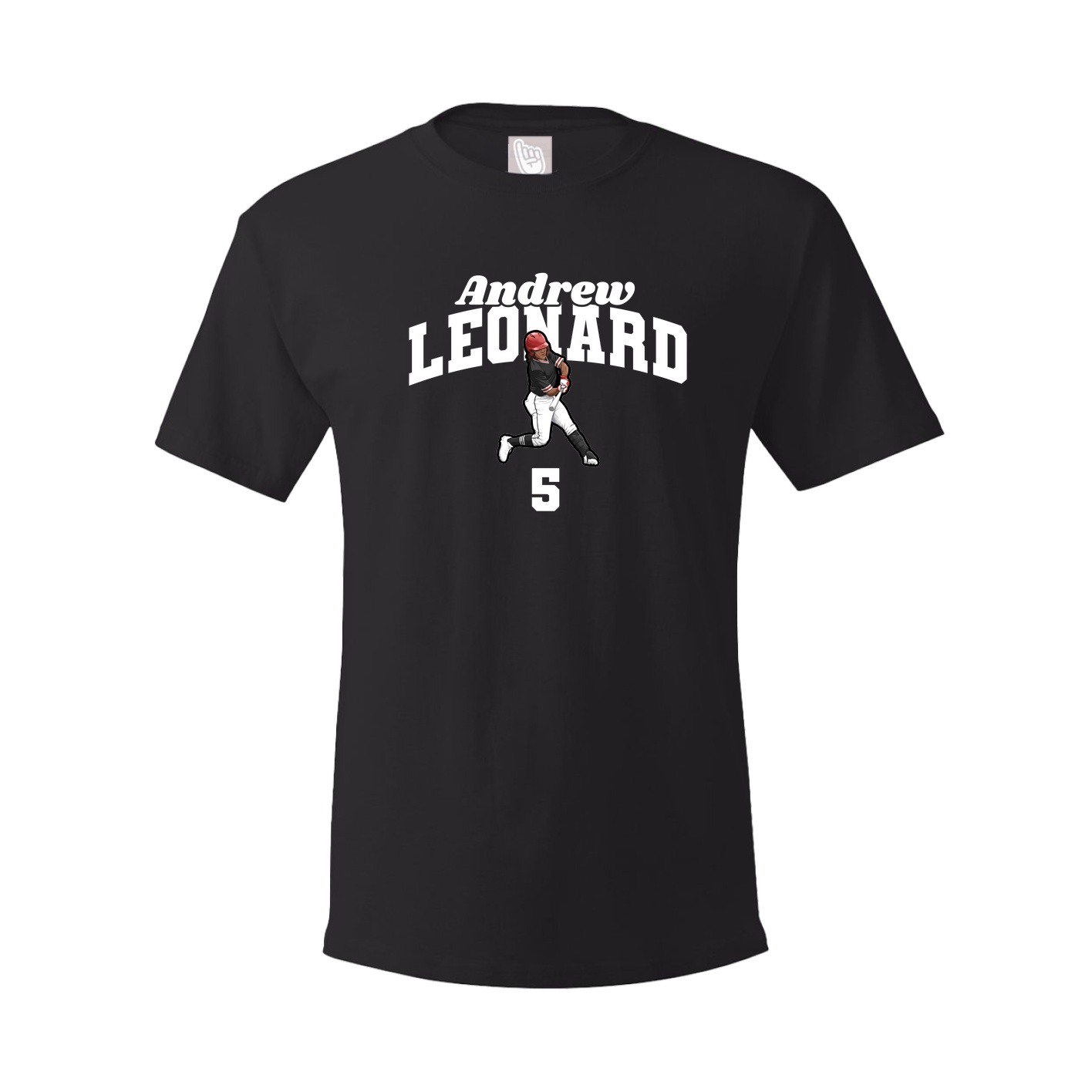 Youth Tee — Signature Arch in Black
