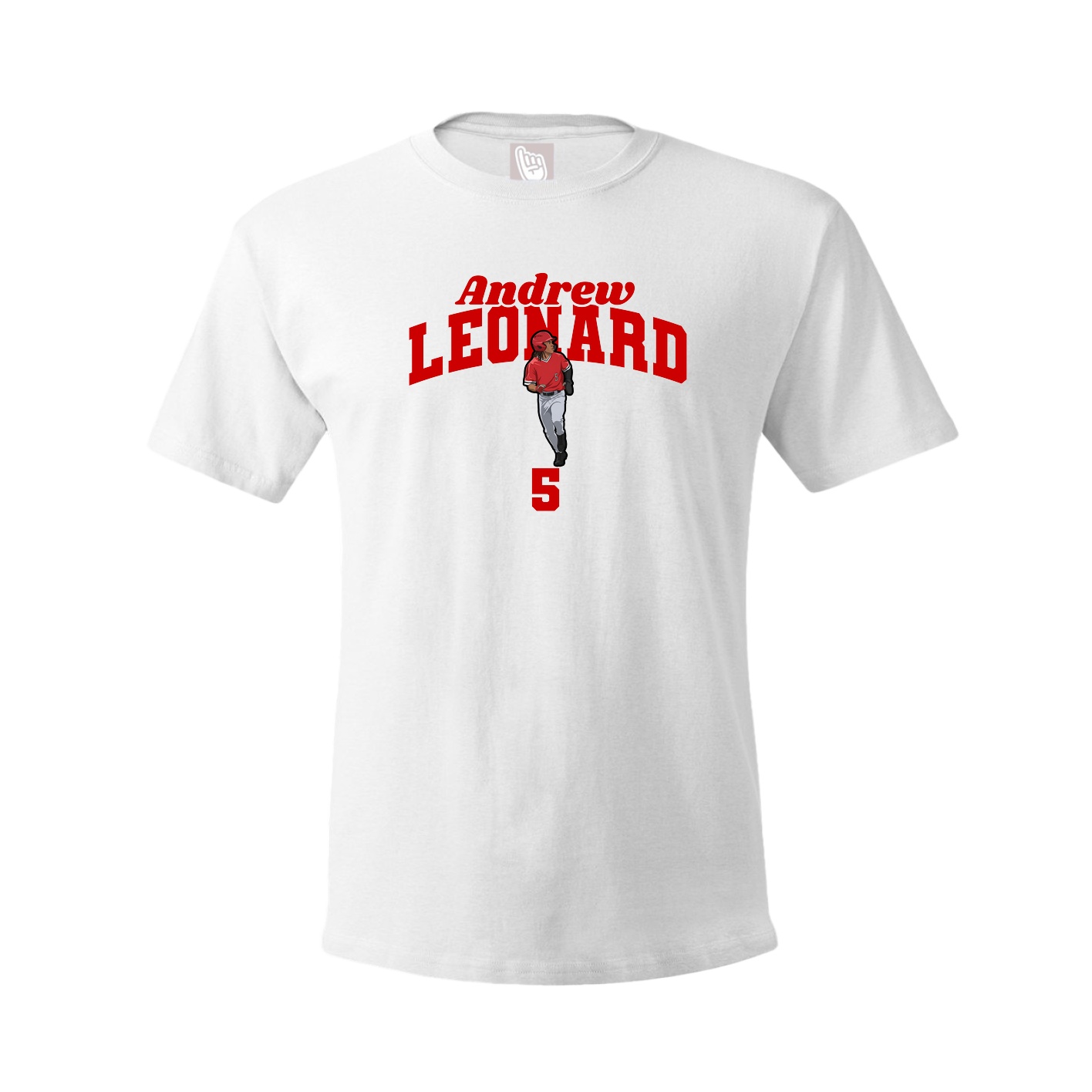Tee — Signature Arch in White