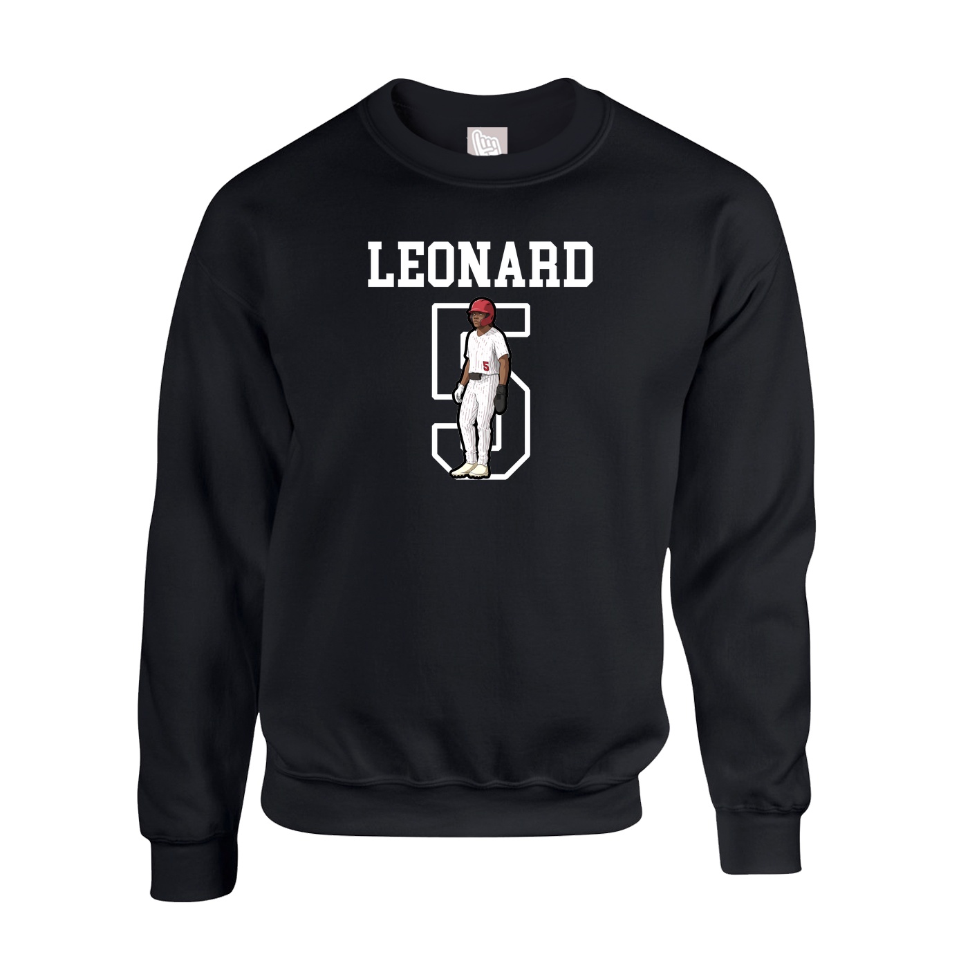 Fleece Crew — Shirsey in Black