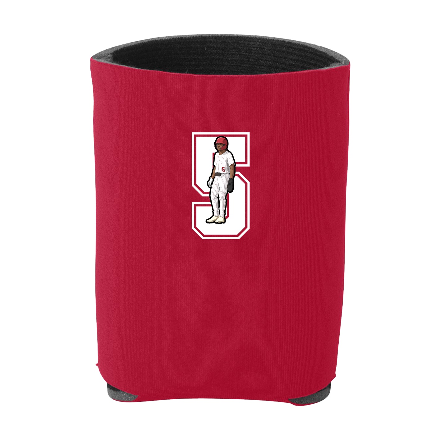 Can Holder — Number in Red
