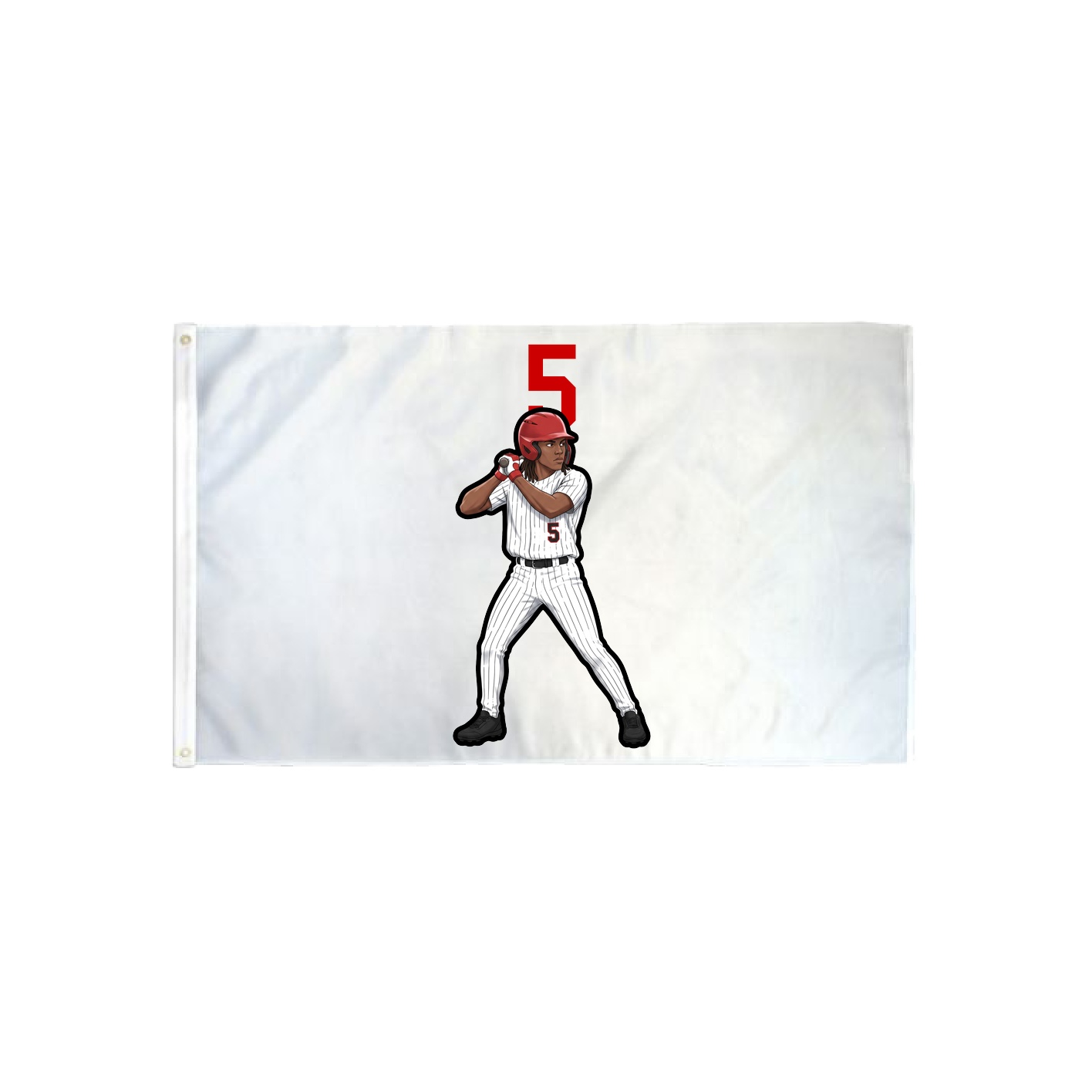 3x5 Flag — Number Top in Classic