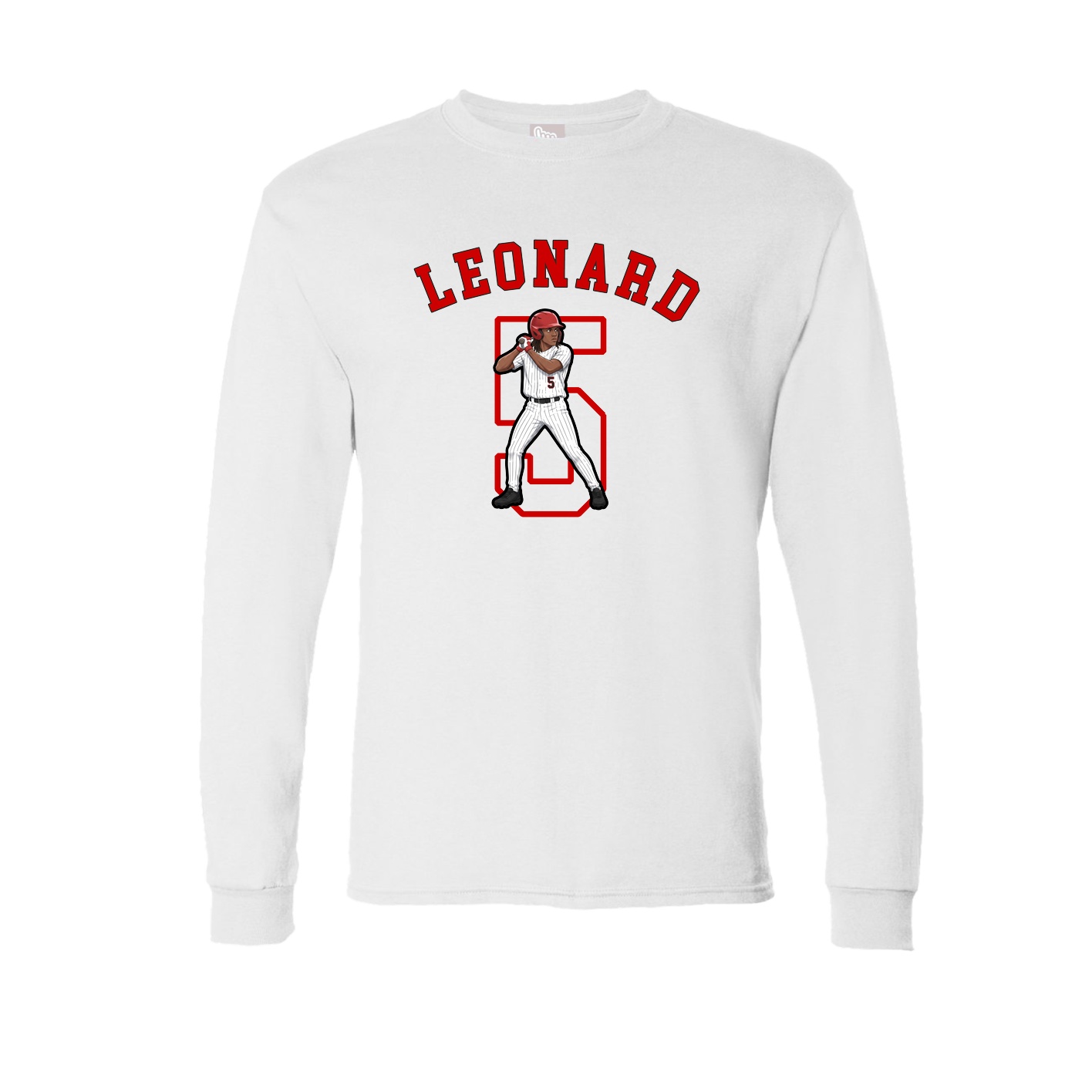 Long Sleeve Tee — Shirsey Arch in White
