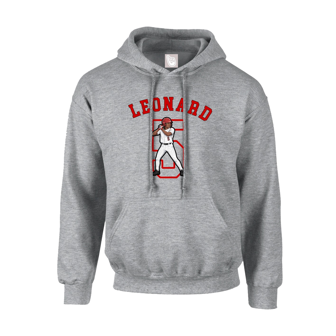 Youth Hoodie — Shirsey Arch in Grey