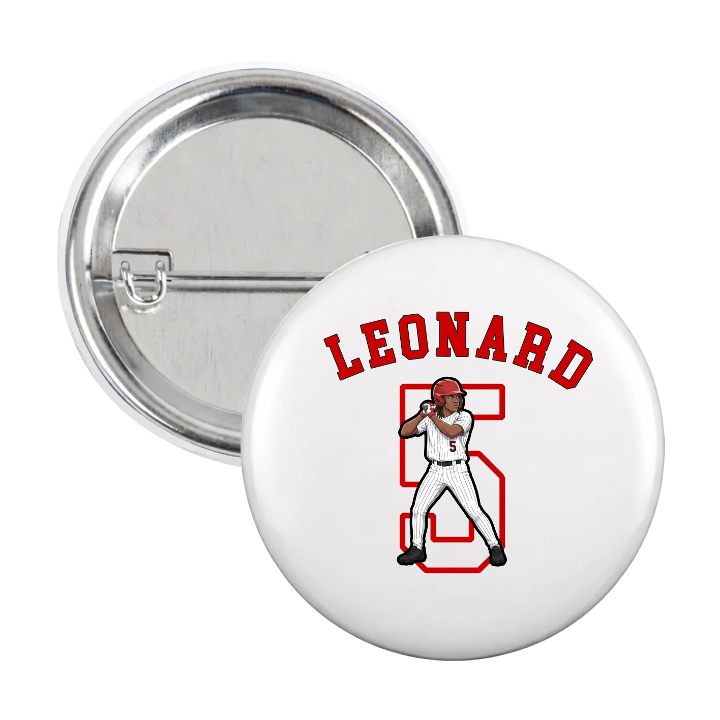Game Day Button — Shirsey Arch in White