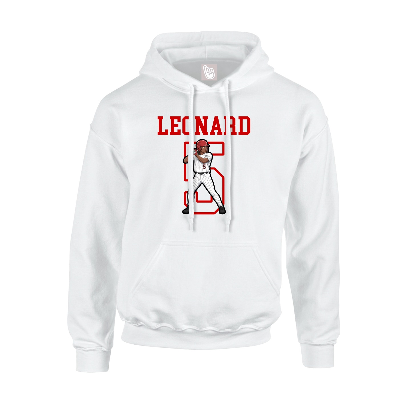 Hoodie — Shirsey in White