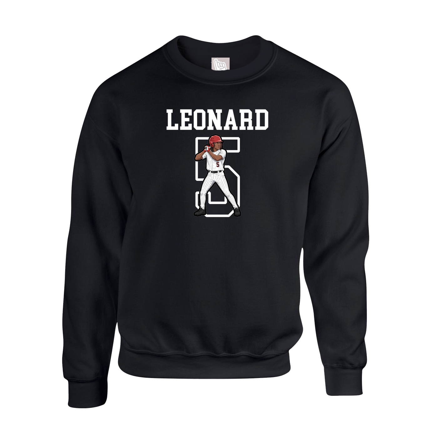Fleece Crew — Shirsey in Black