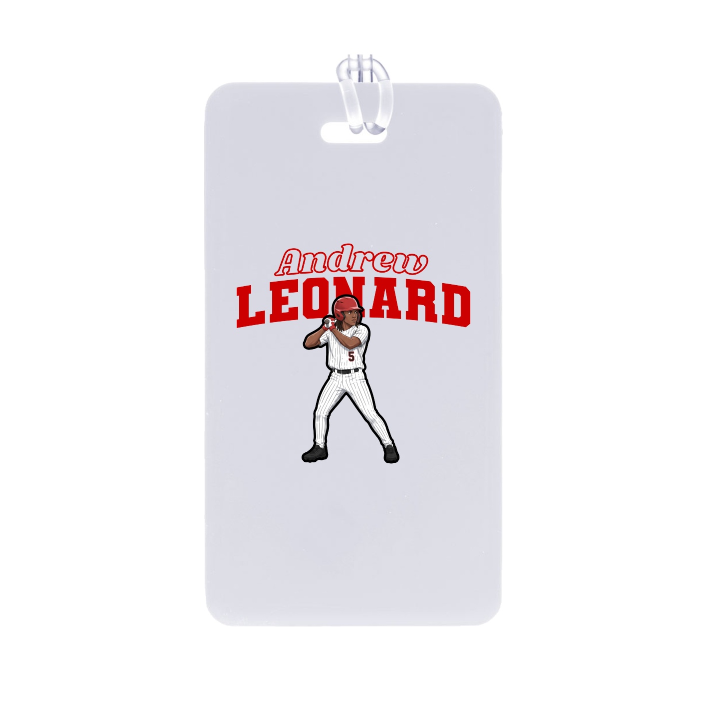 Bag Tag — Name Arch in Classic