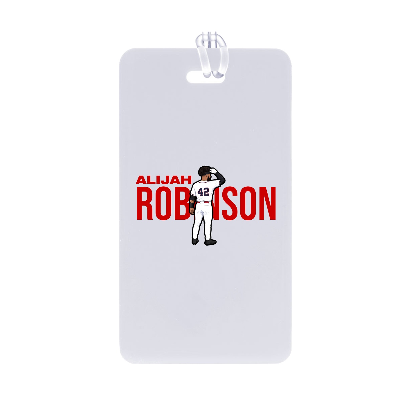 Bag Tag — Player Name in Classic