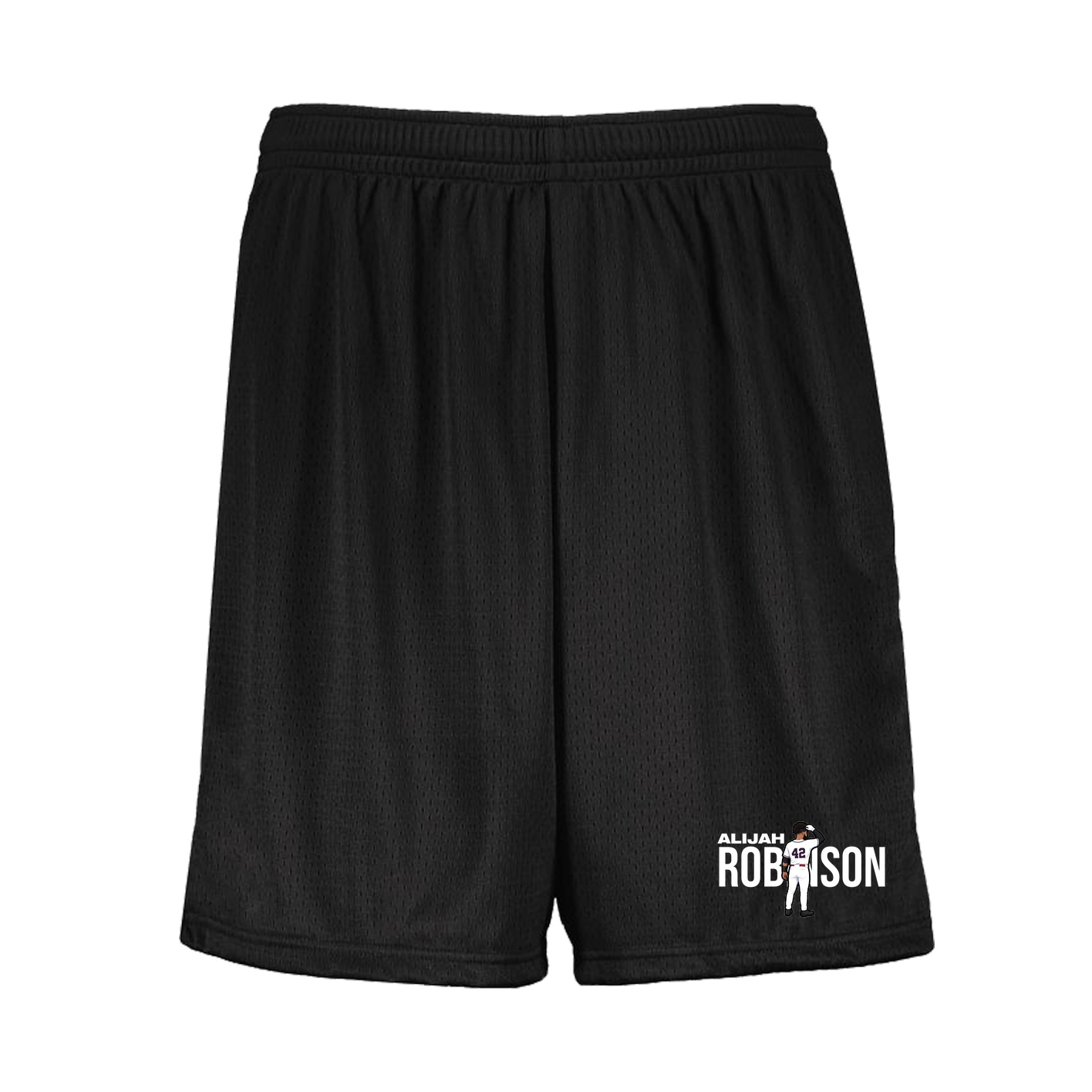 Shorts — Player Name in Black