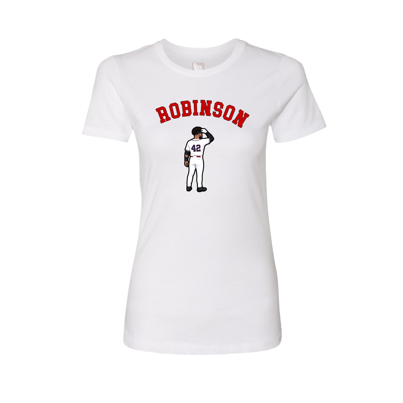 Womens Tee — Shirsey Arch in White