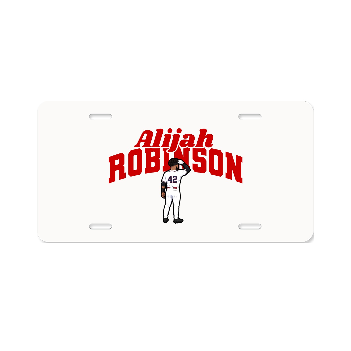 License Plate — Signature Arch in Classic