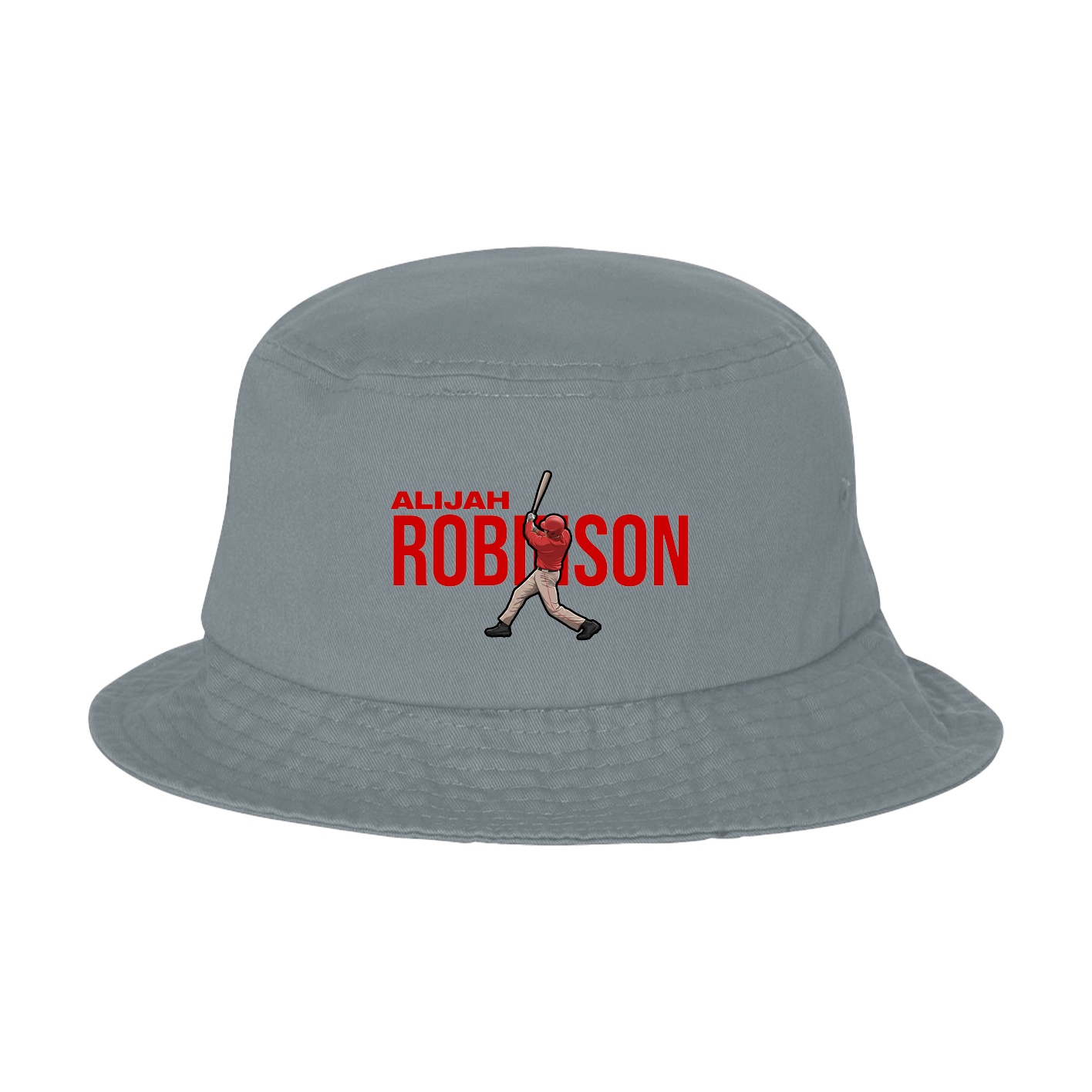Bucket Cap — Player Name in Grey
