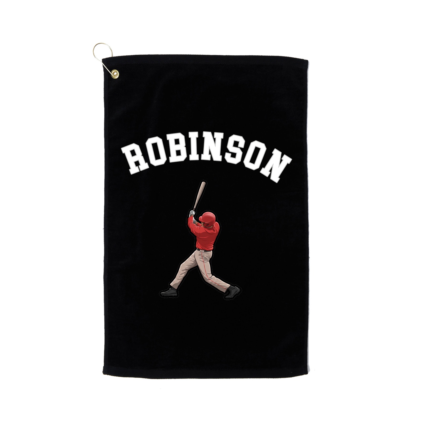 Golf Towel — Shirsey Arch in Black