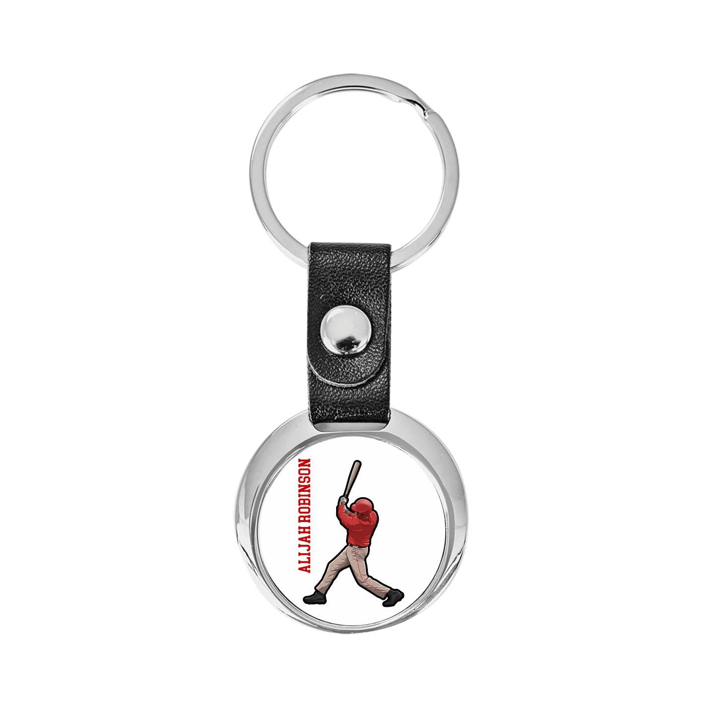Key Chain — Name Vertical in Classic