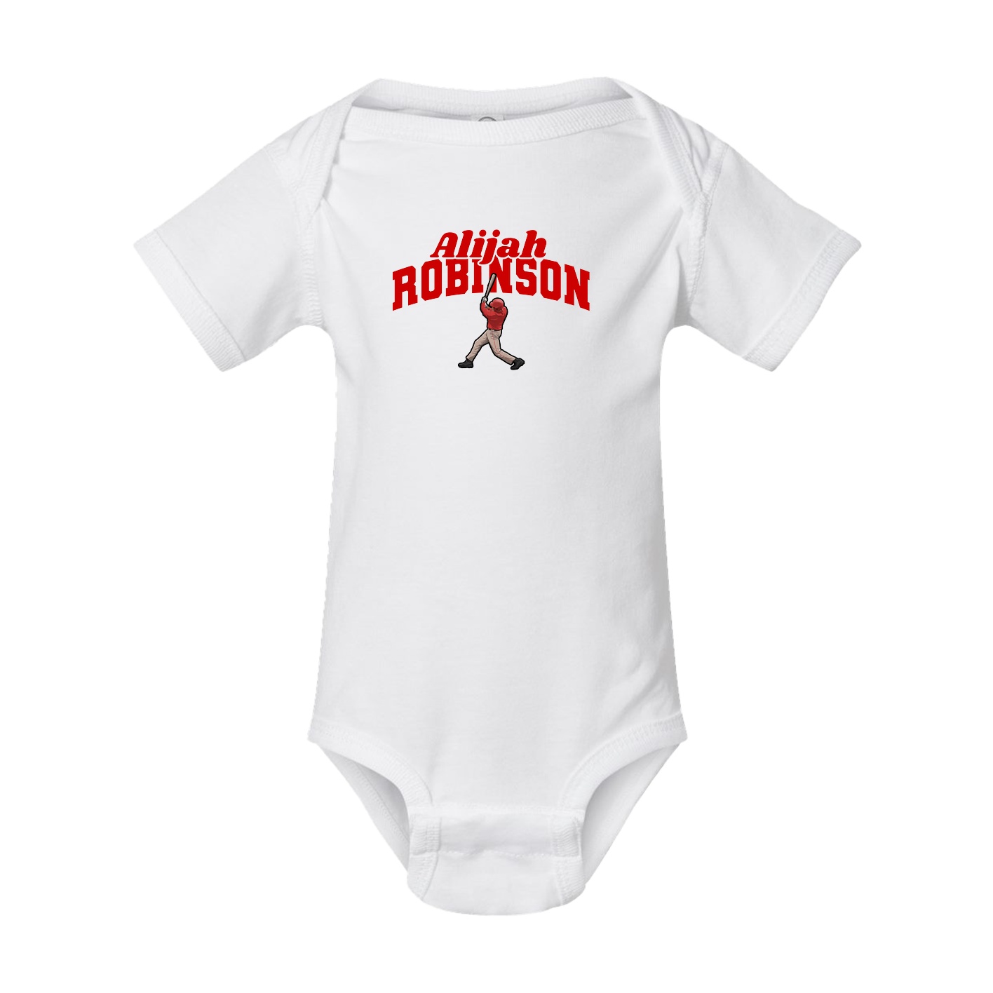 Baby Onesie — Signature Arch in White