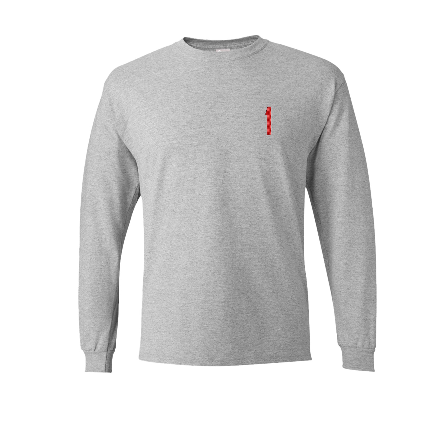 Long Sleeve Tee — Front Shirsy in Grey
