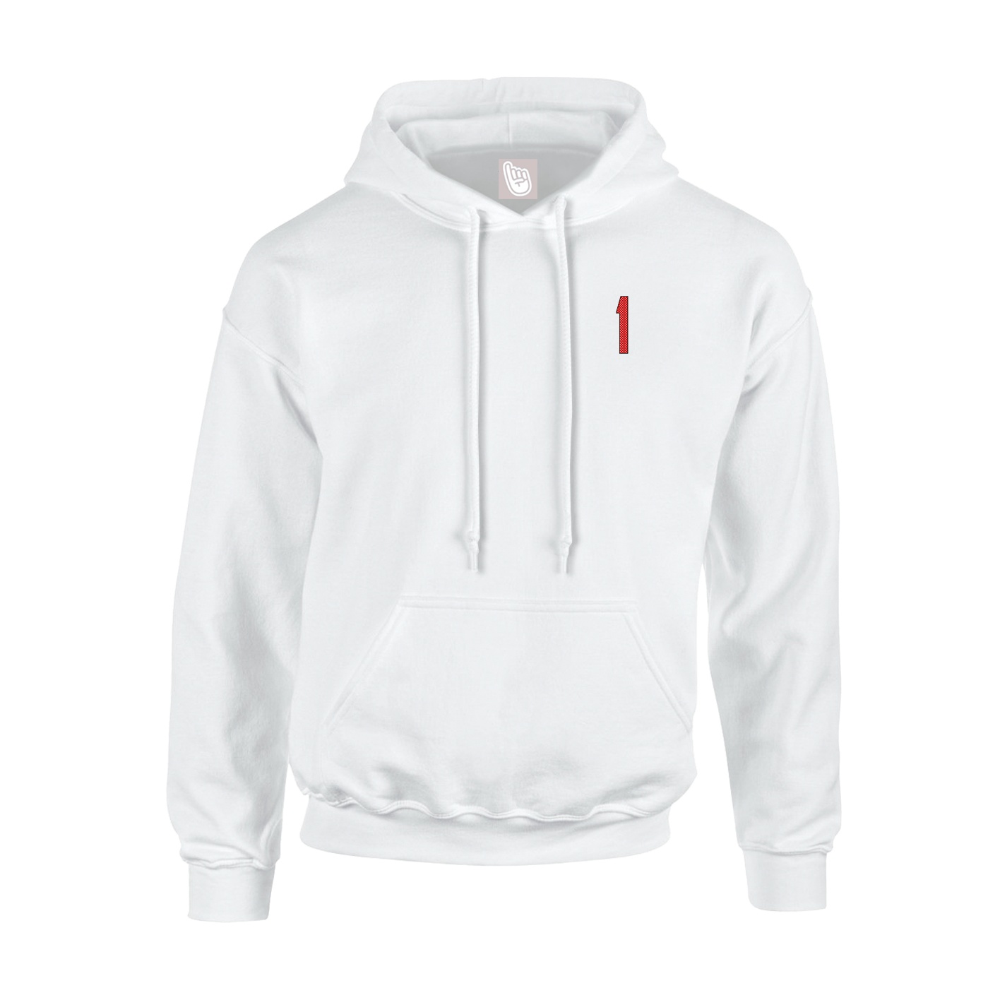 Hoodie — Front Shirsy in White