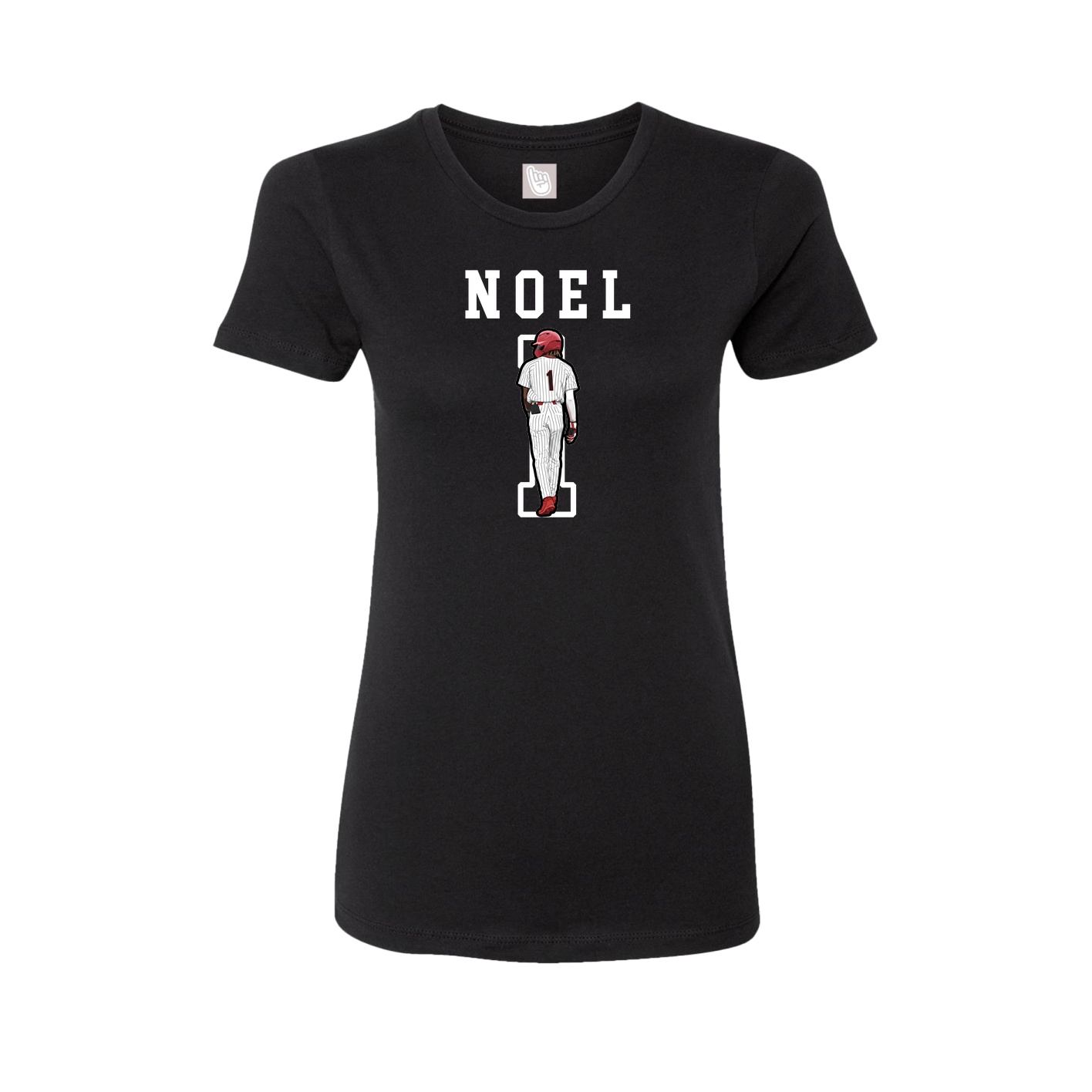 Fitted Women's Tee — Shirsey in Black