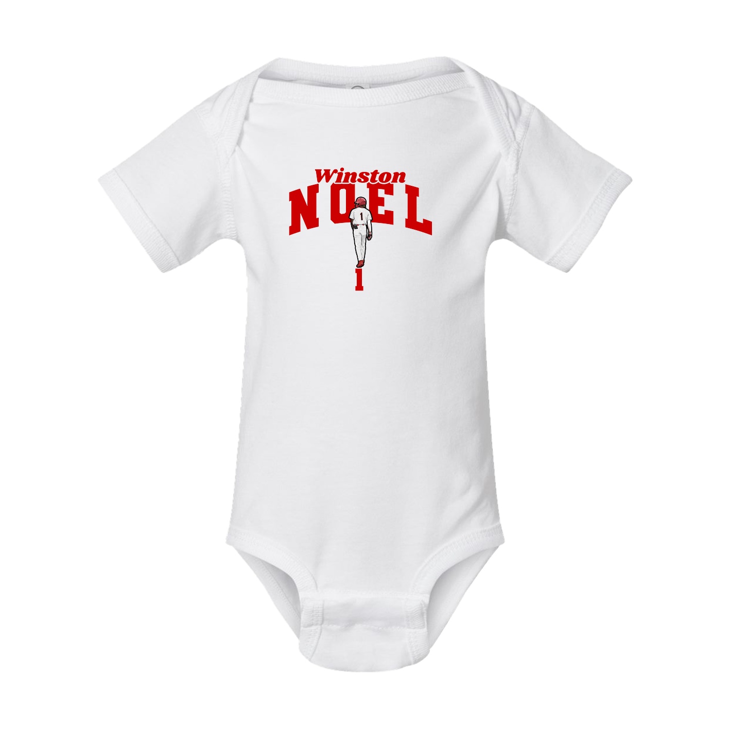 Baby Onesie — Signature Arch in White