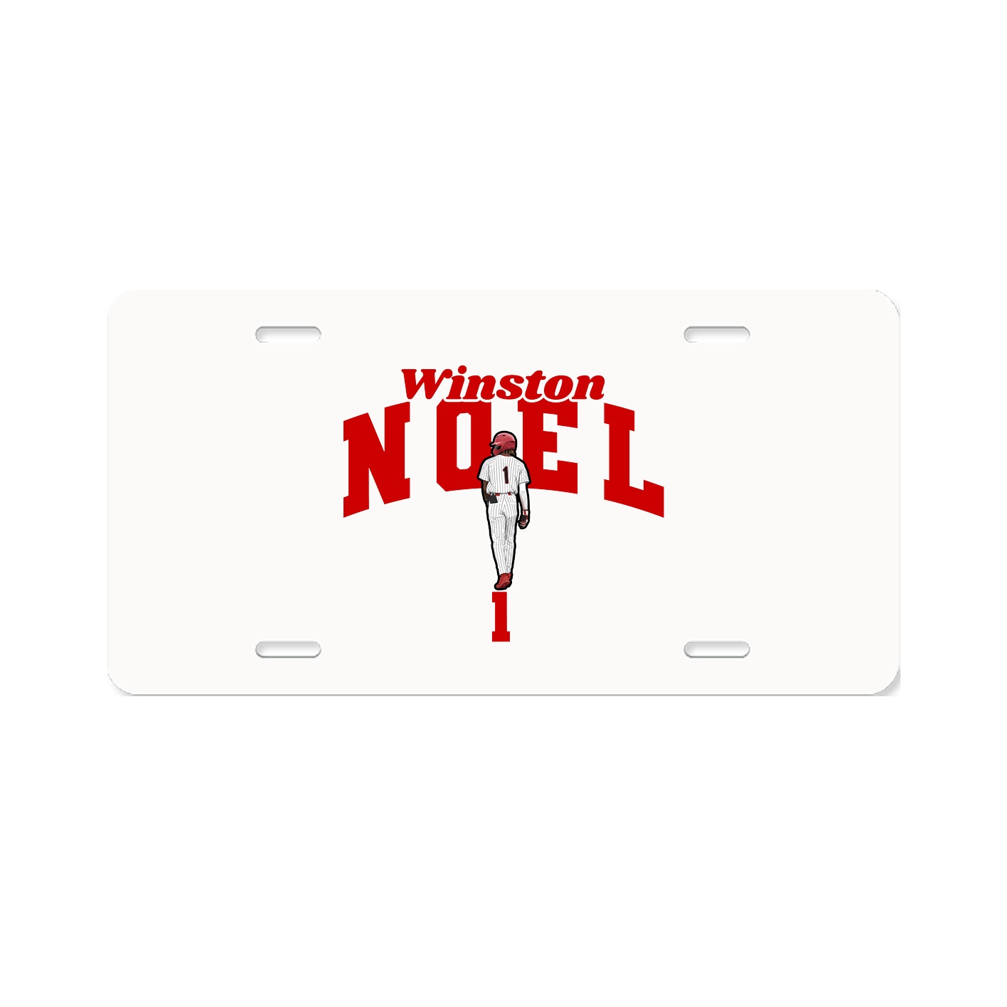 License Plate — Signature Arch in Classic