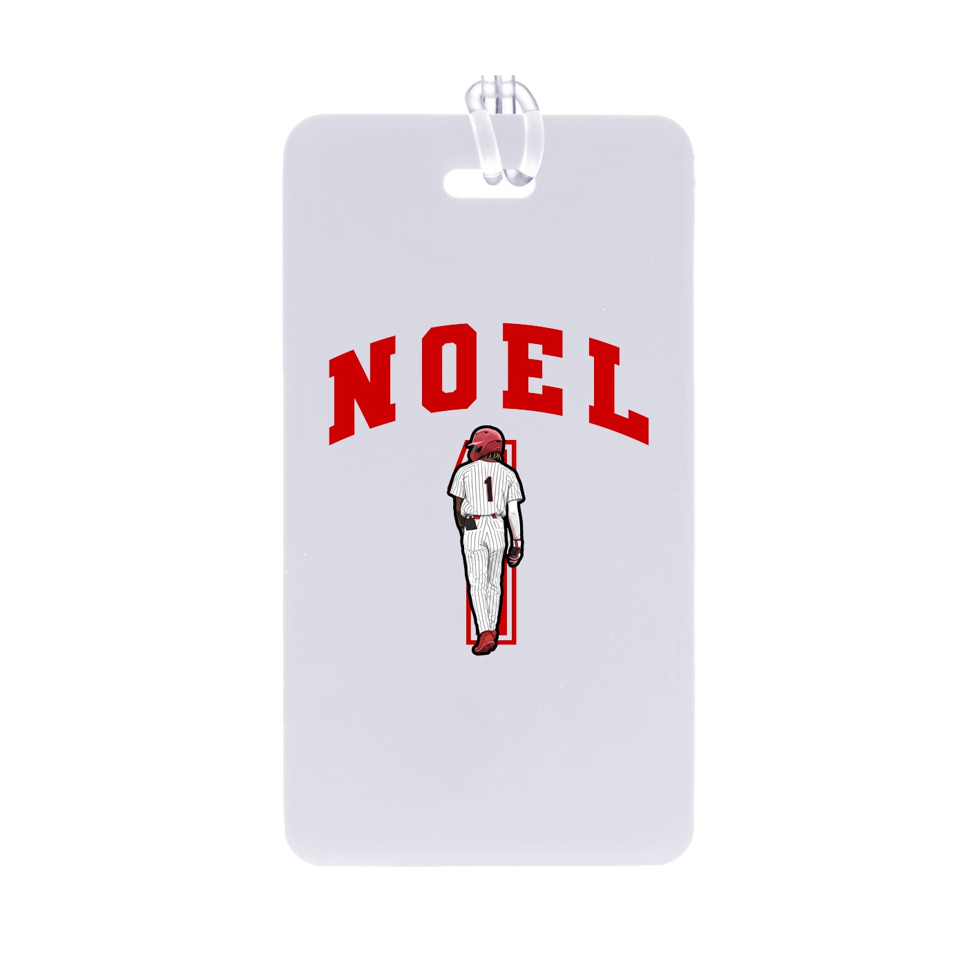 Bag Tag — Number in Classic