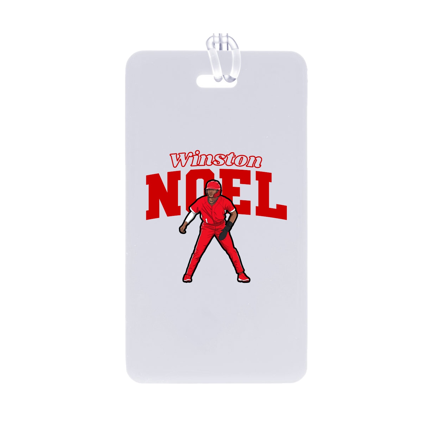 Bag Tag — Name Arch in Classic