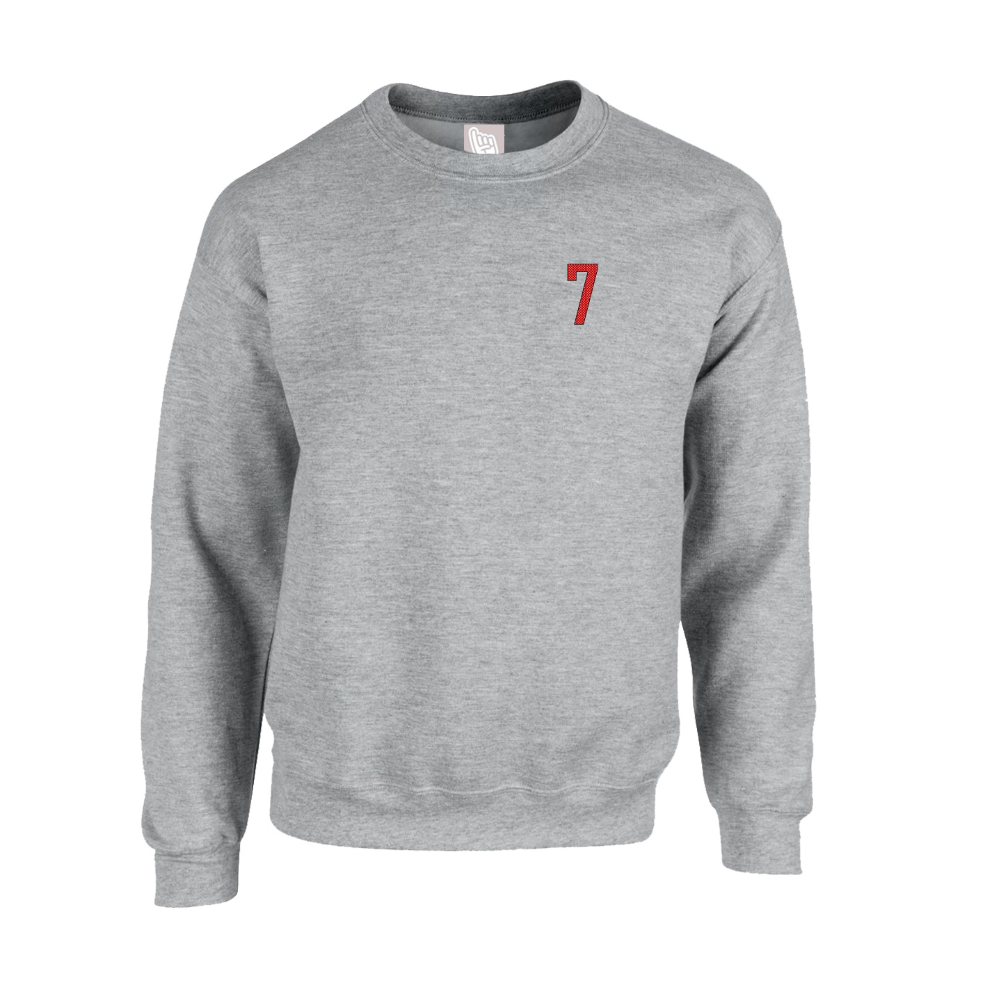 Fleece Crew — Front Shirsy in Grey