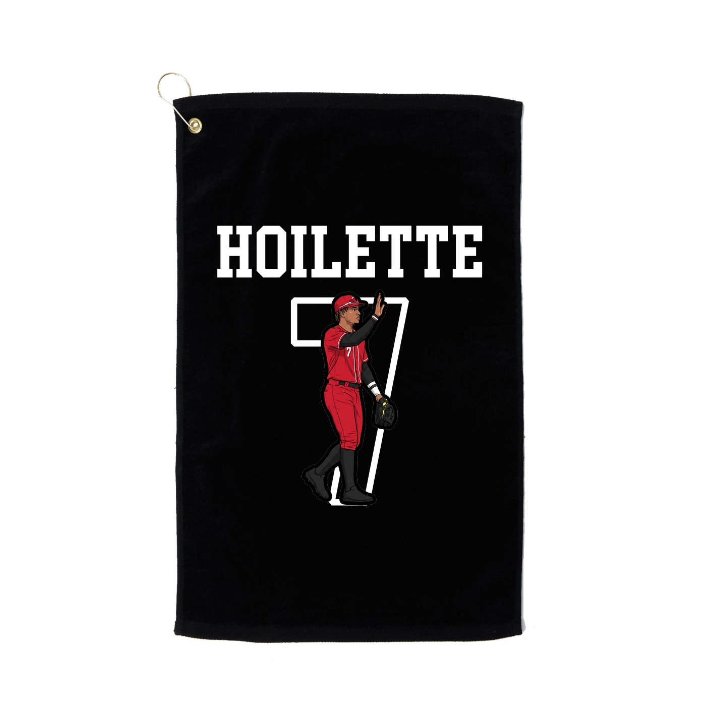 Golf Towel — Shirsey in Black