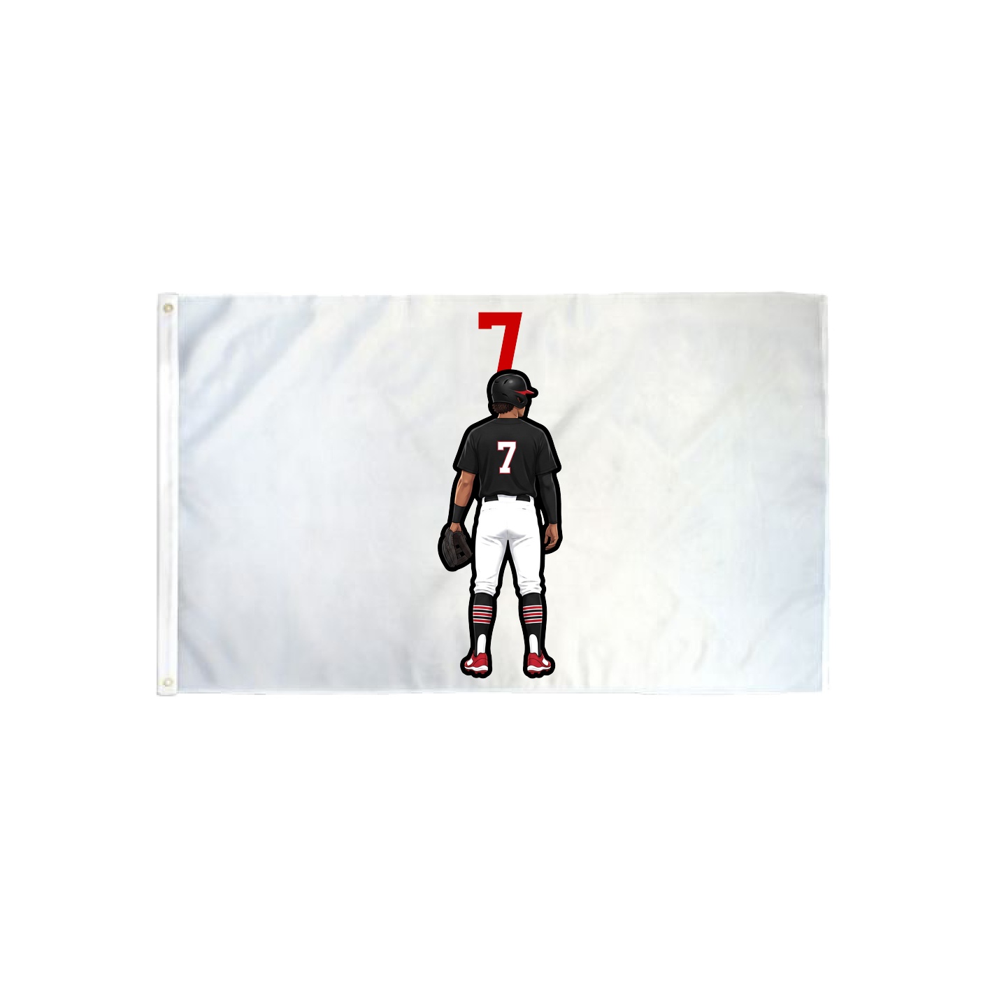 3x5 Flag — Number Top in Classic