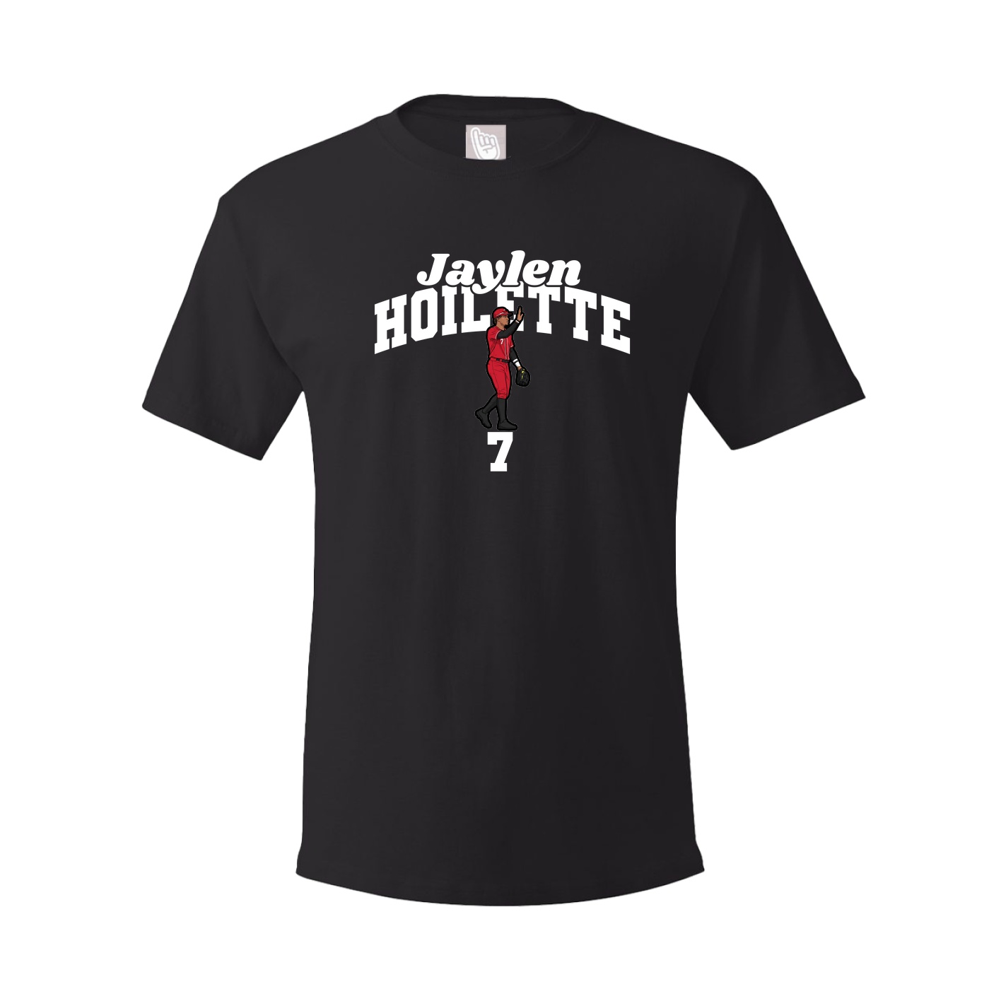 Youth Tee — Signature Arch in Black