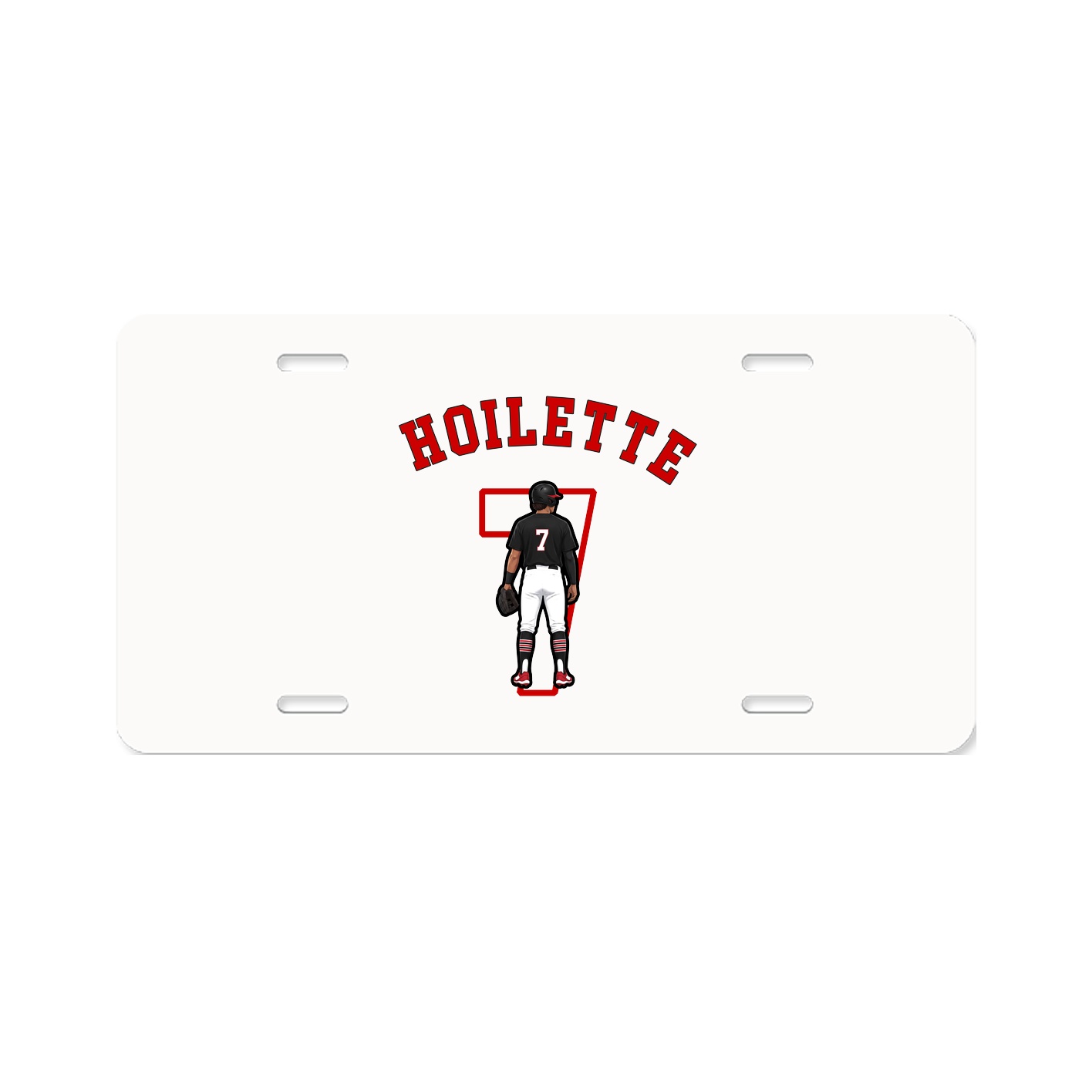 License Plate — Shirsey Arch in Classic