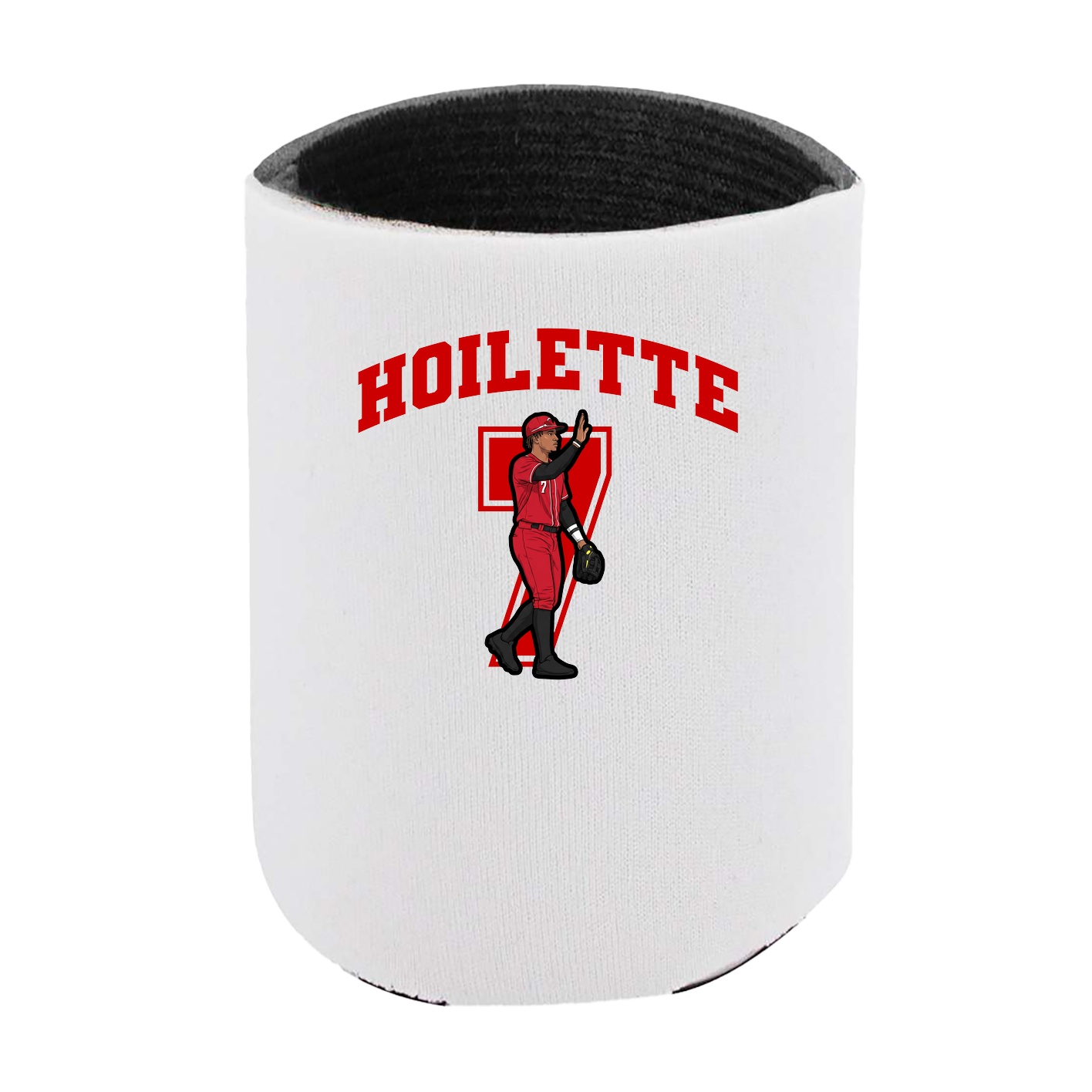 Can Holder — Number in White