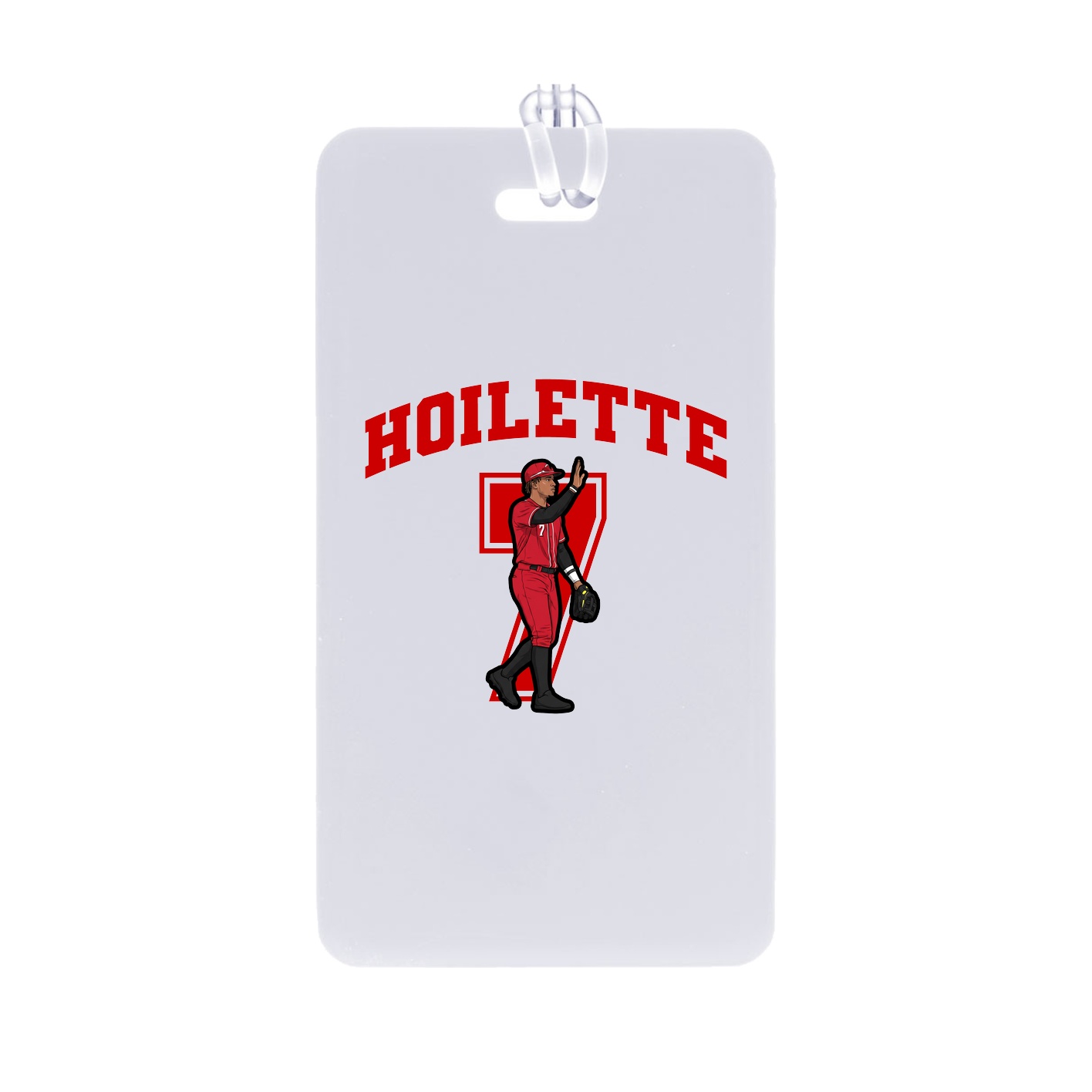 Bag Tag — Number in Classic